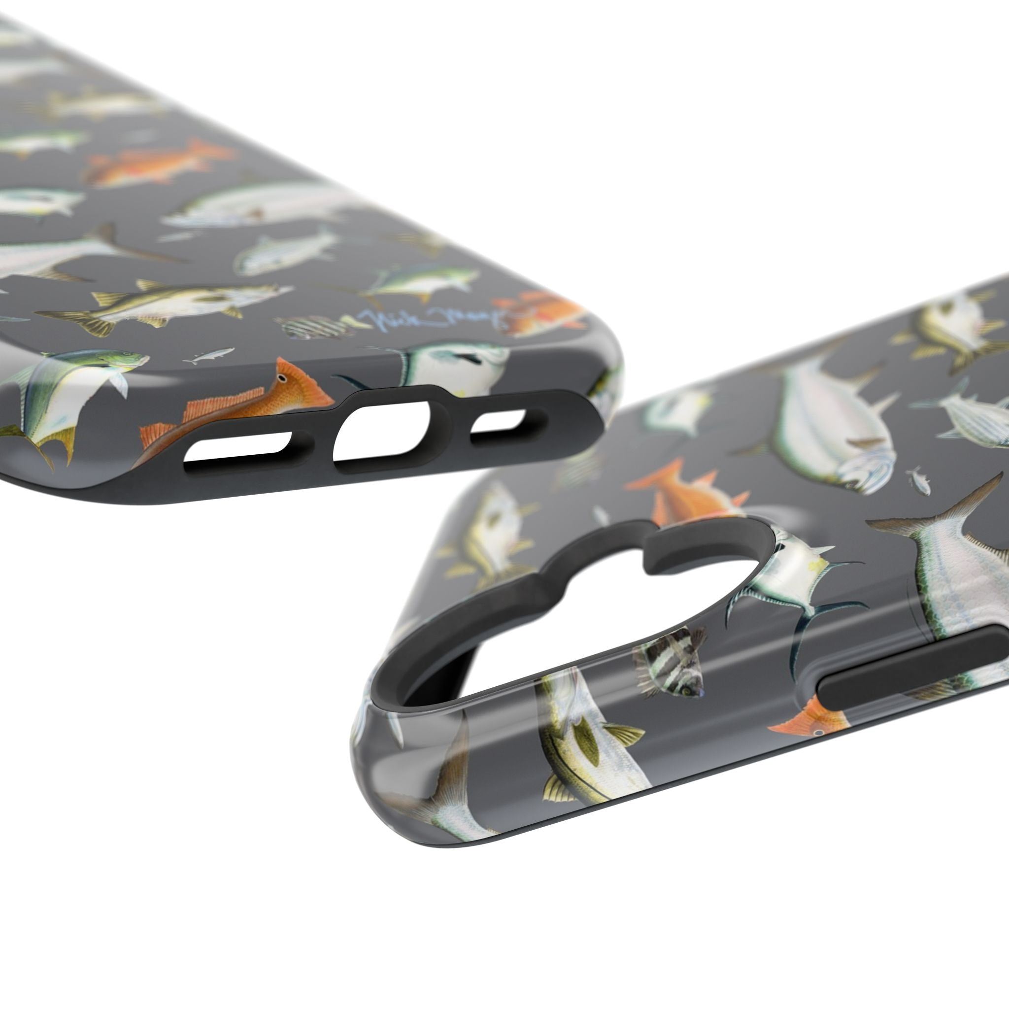 Southern Fish Grey MagSafe iPhone Case