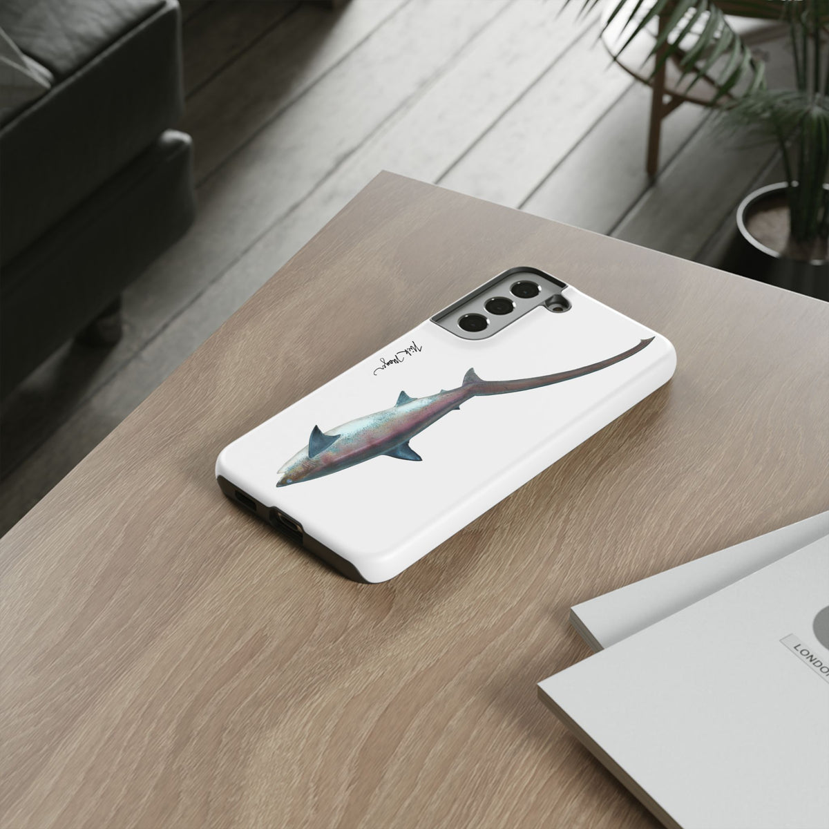 Thresher Shark Phone Case (Samsung) Printify