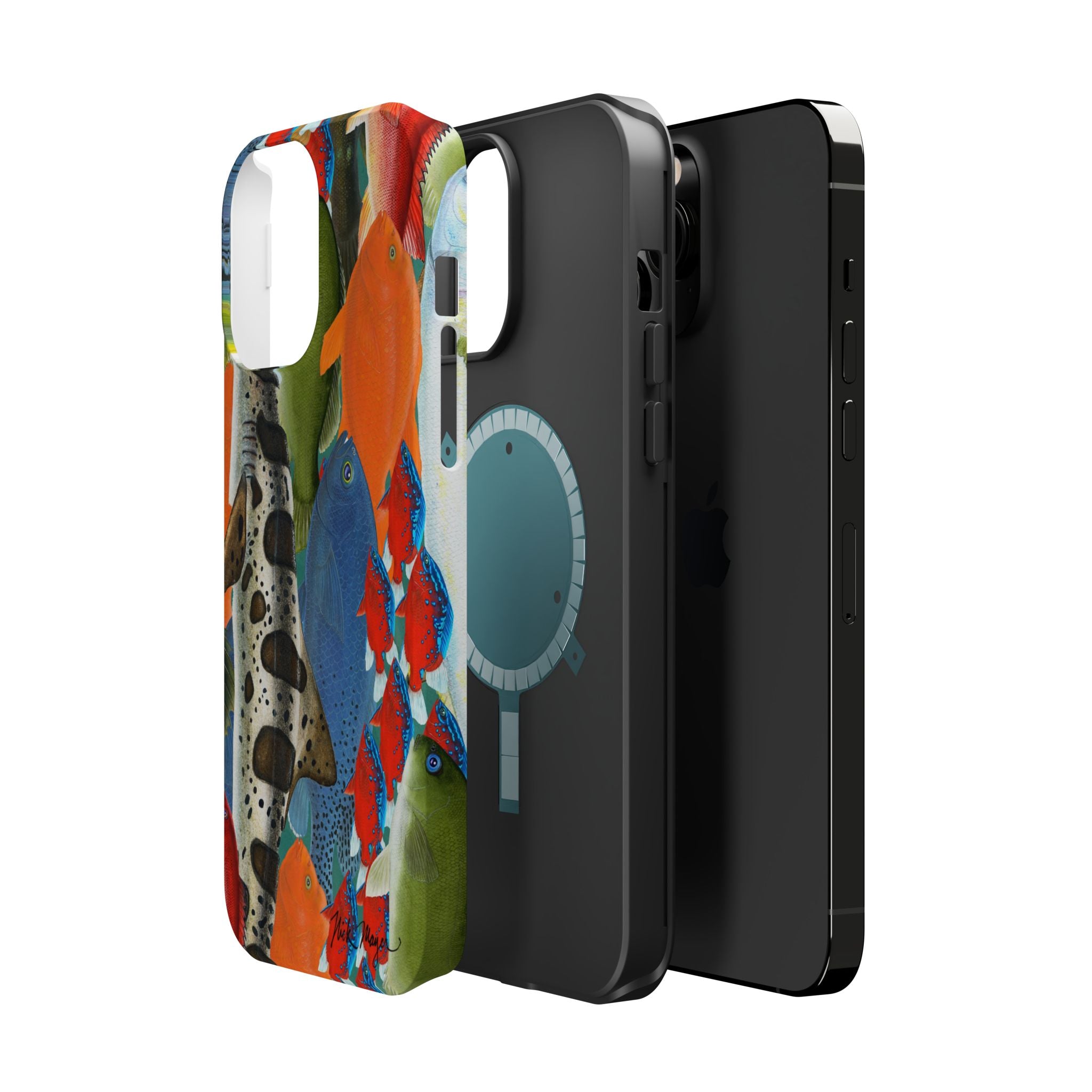California Dive Fish MagSafe iPhone Case