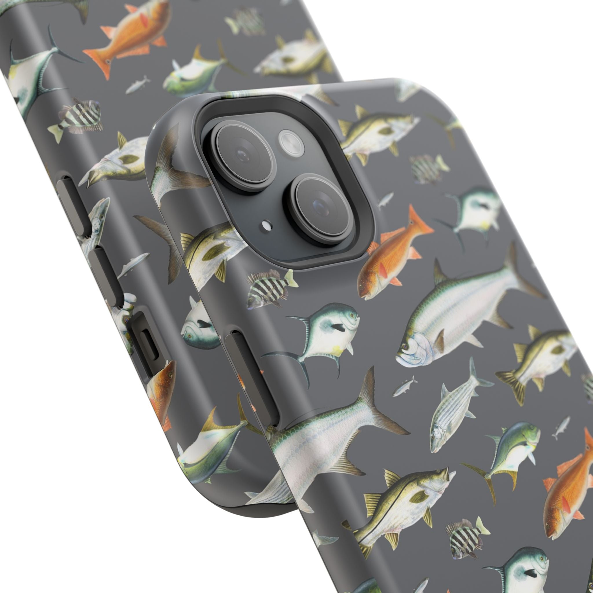 Southern Fish Grey MagSafe iPhone Case
