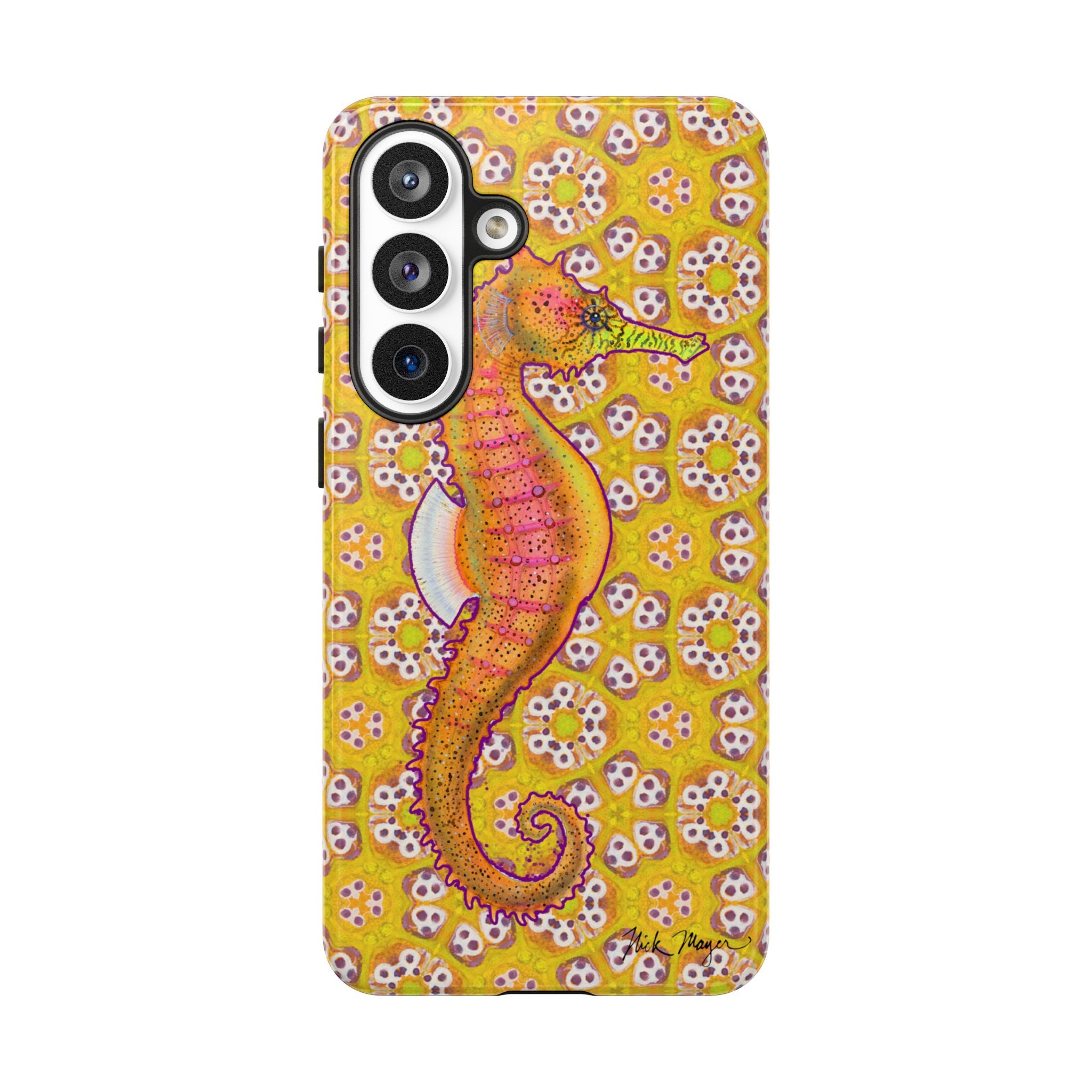 Psychedelic Seahorse Phone Case (Samsung) Printify