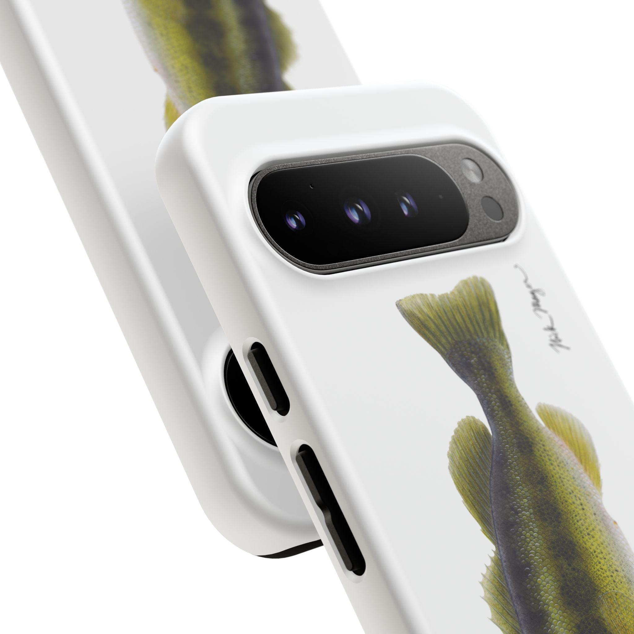 Largemouth Bass White Phone Case (Samsung) Printify