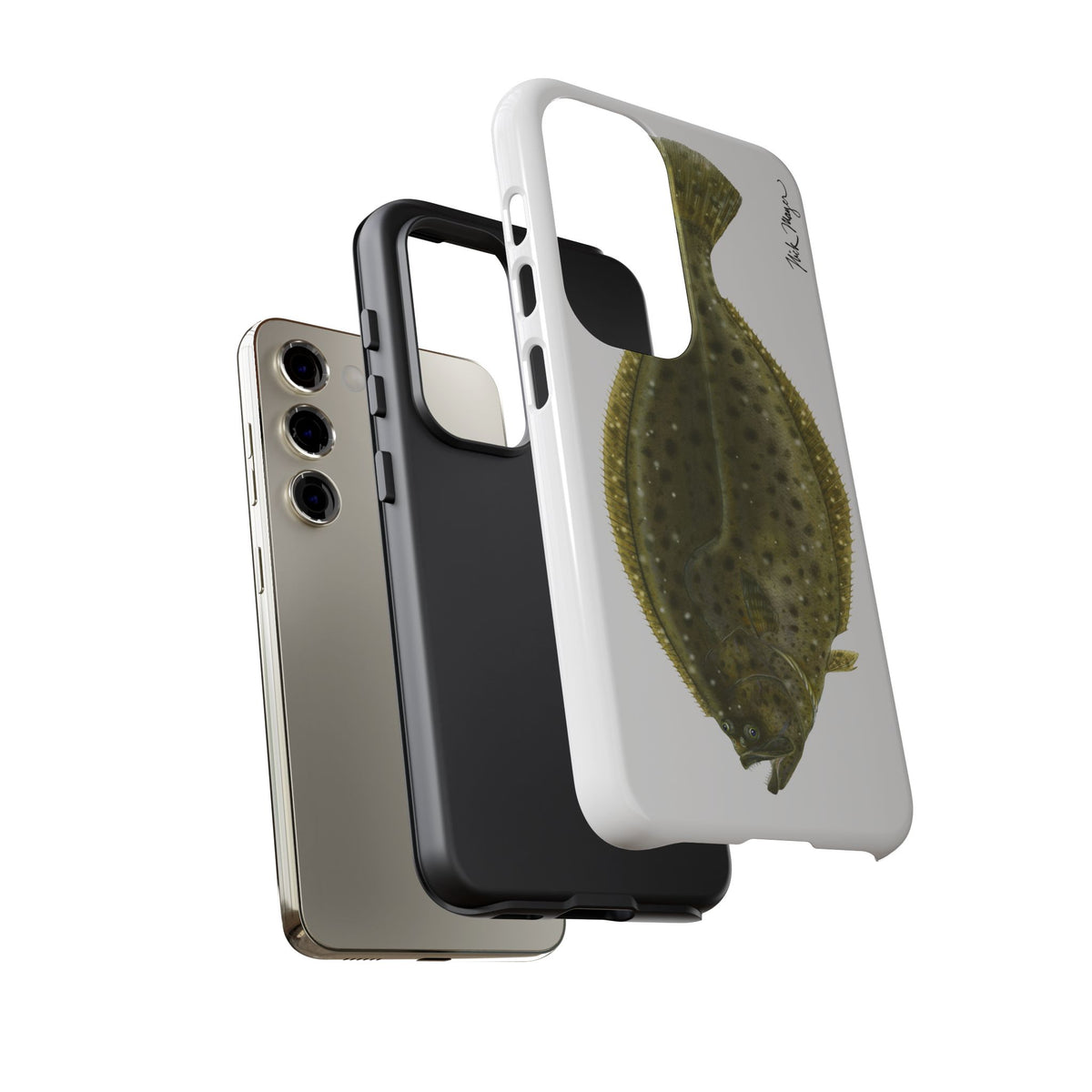 Fluke/ Flounder Phone Case (Samsung) Printify