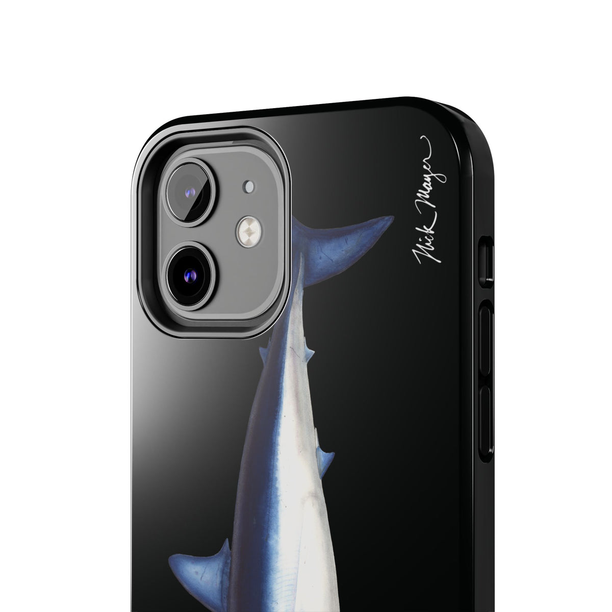 Mako Shark Black iPhone Case Printify