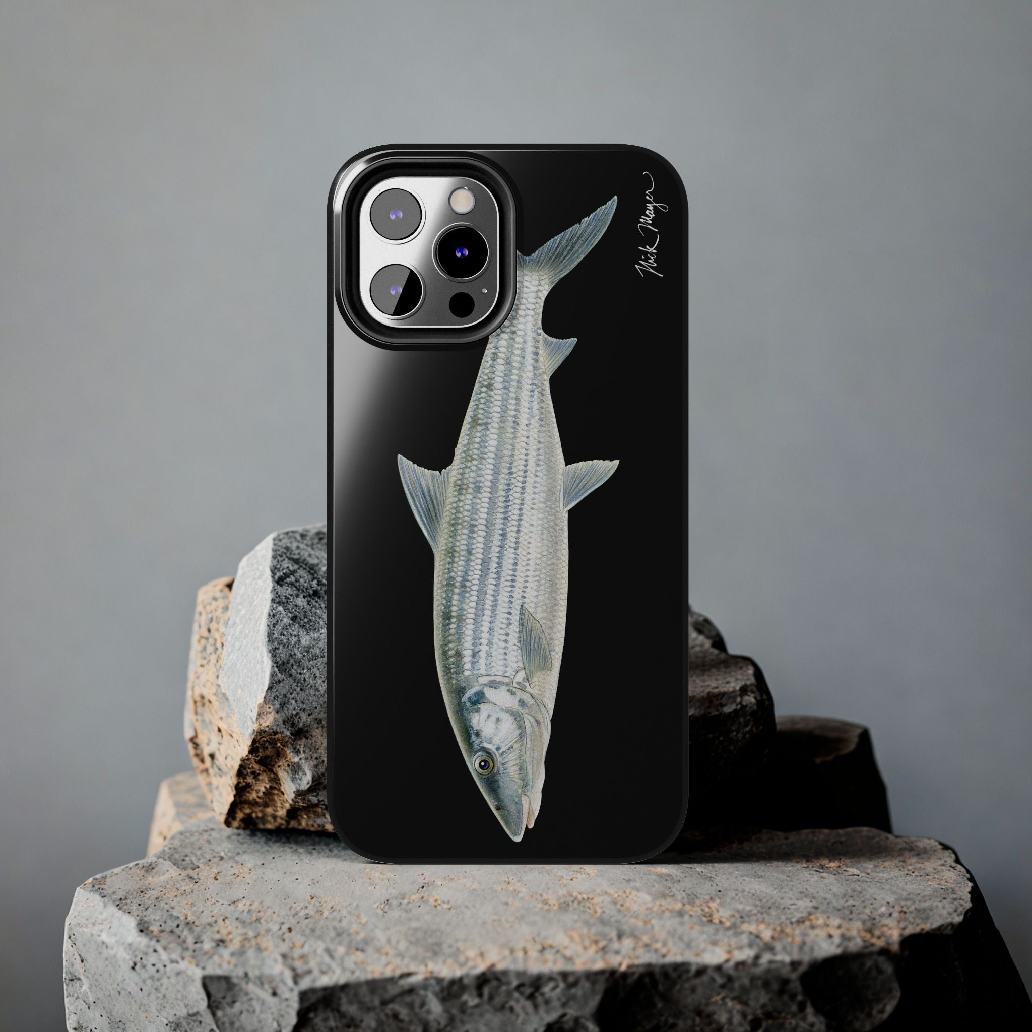 Bonefish Black Phone Case (iPhone)
