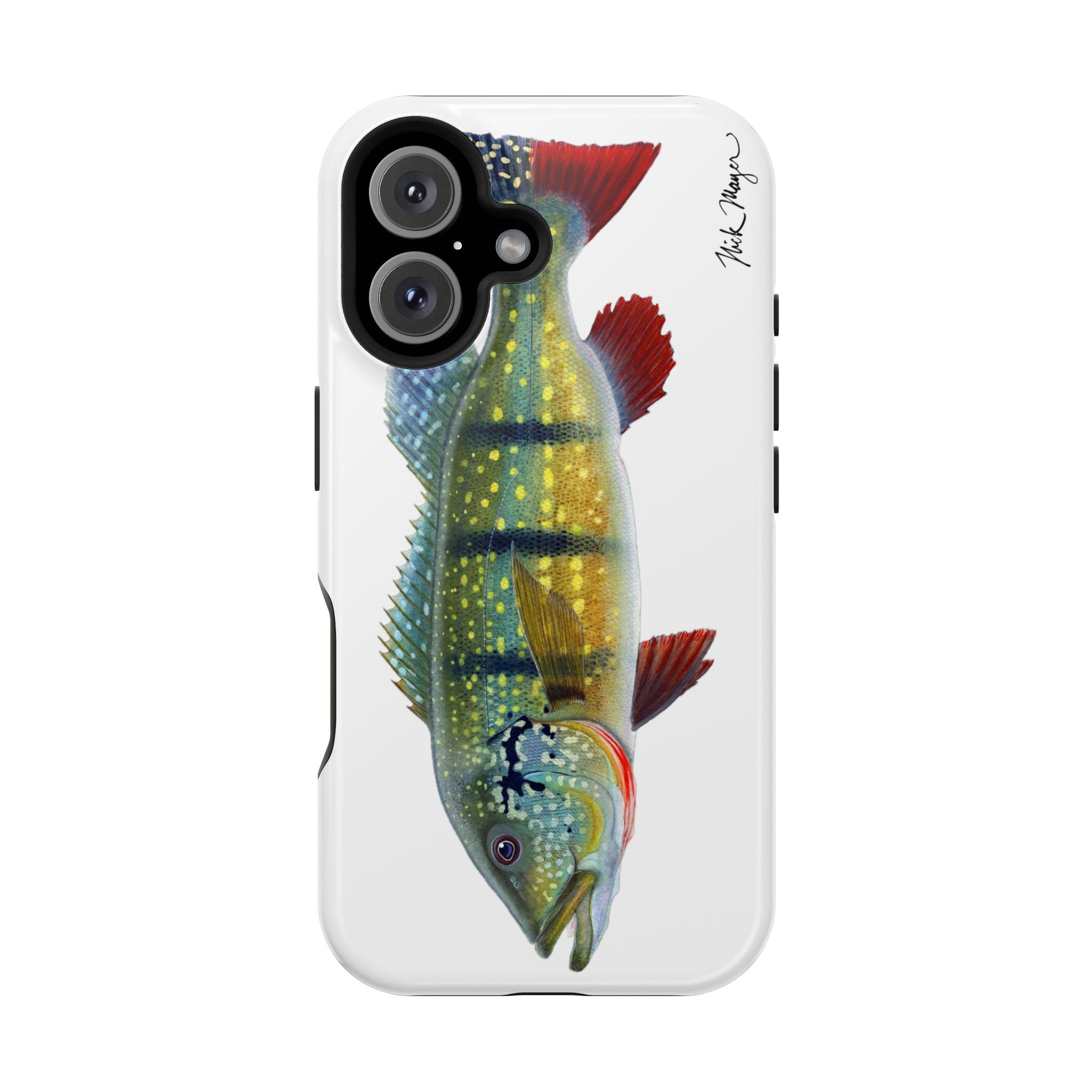 Peacock Bass MagSafe iPhone Case