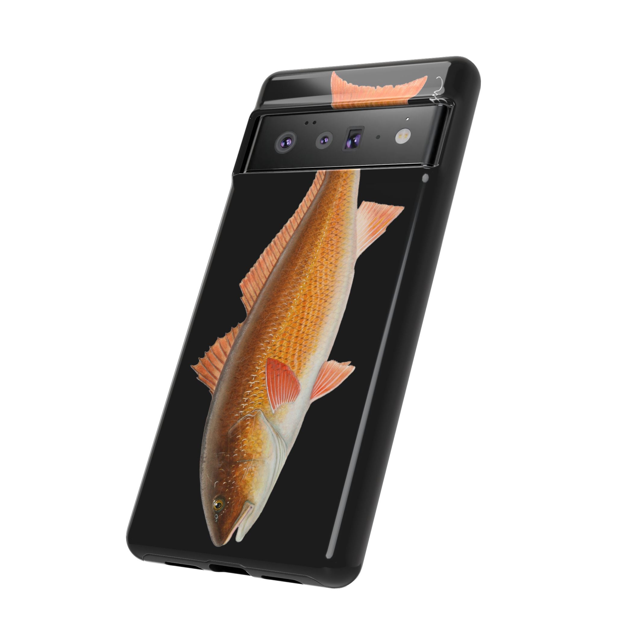 Redfish Black Phone Case (Samsung) Printify