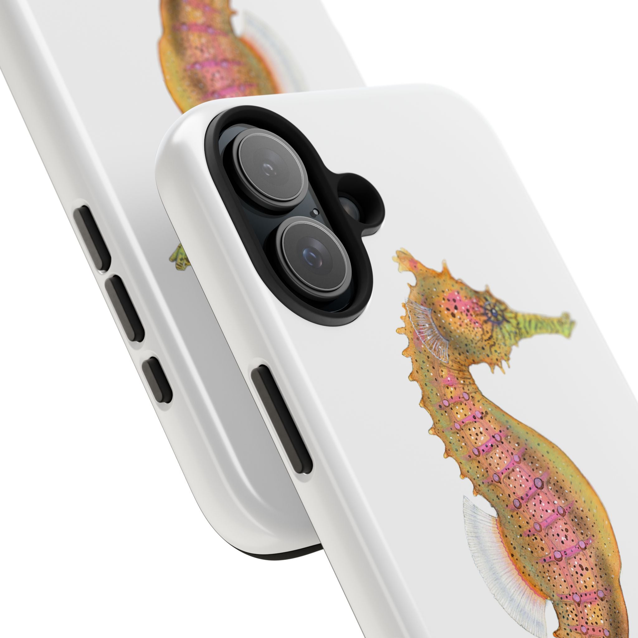 Pink Seahorse Phone Case (iPhone)
