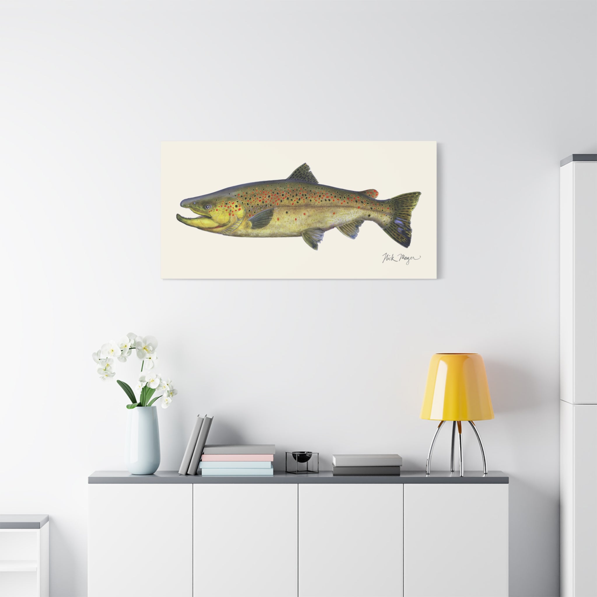 Brown Trout Canvas Print