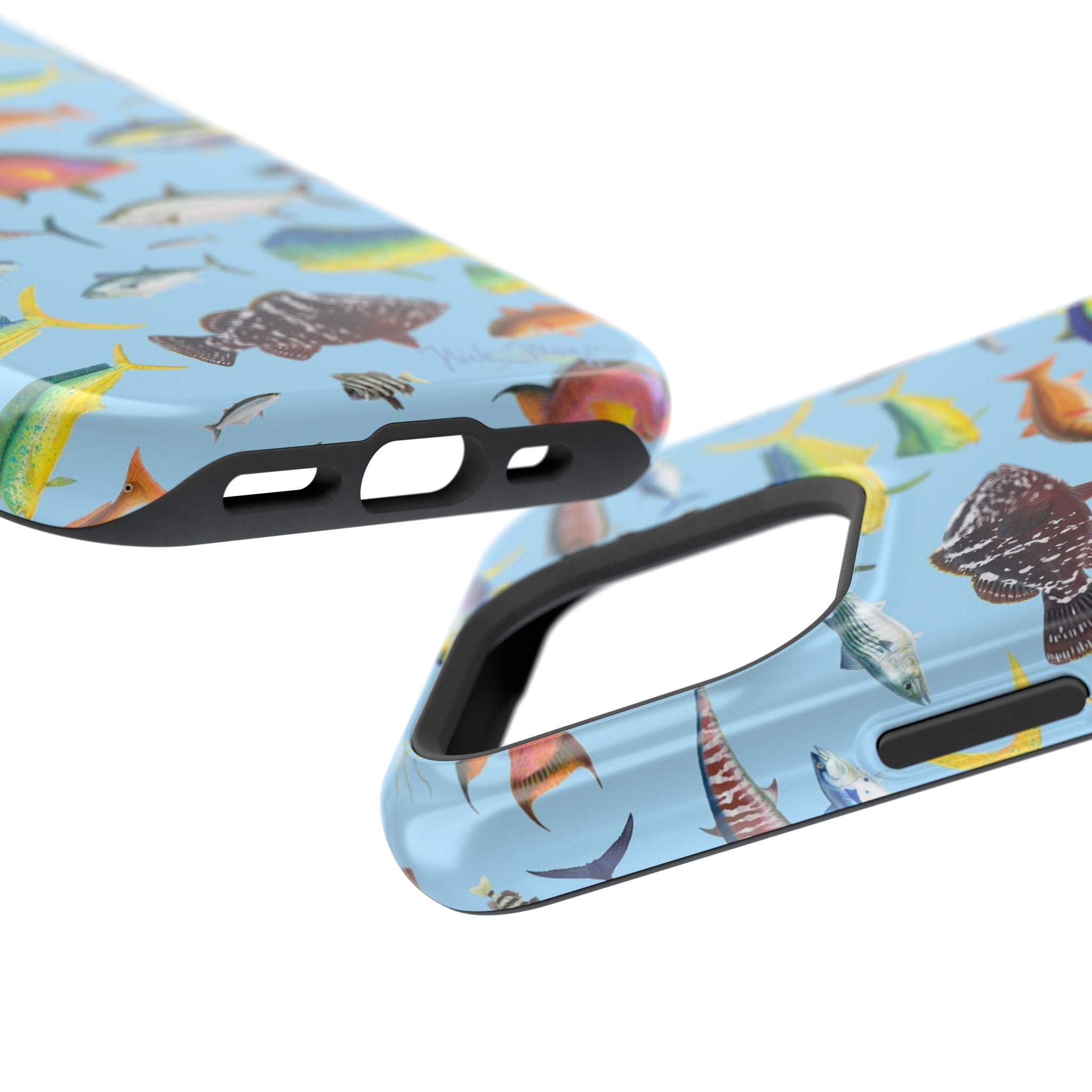 Southern Offshore Fish Blue MagSafe iPhone Case