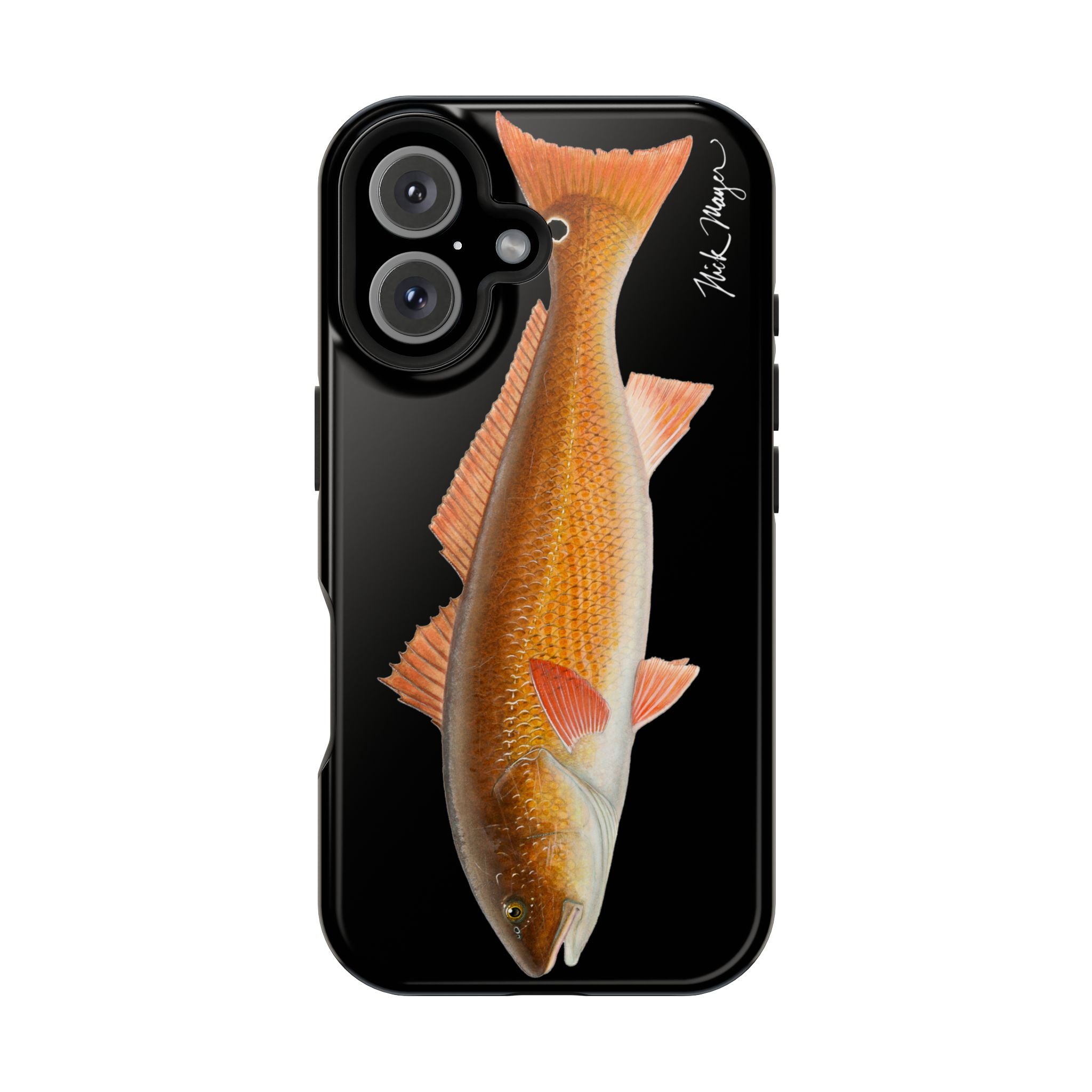 Redfish MagSafe Black iPhone Case