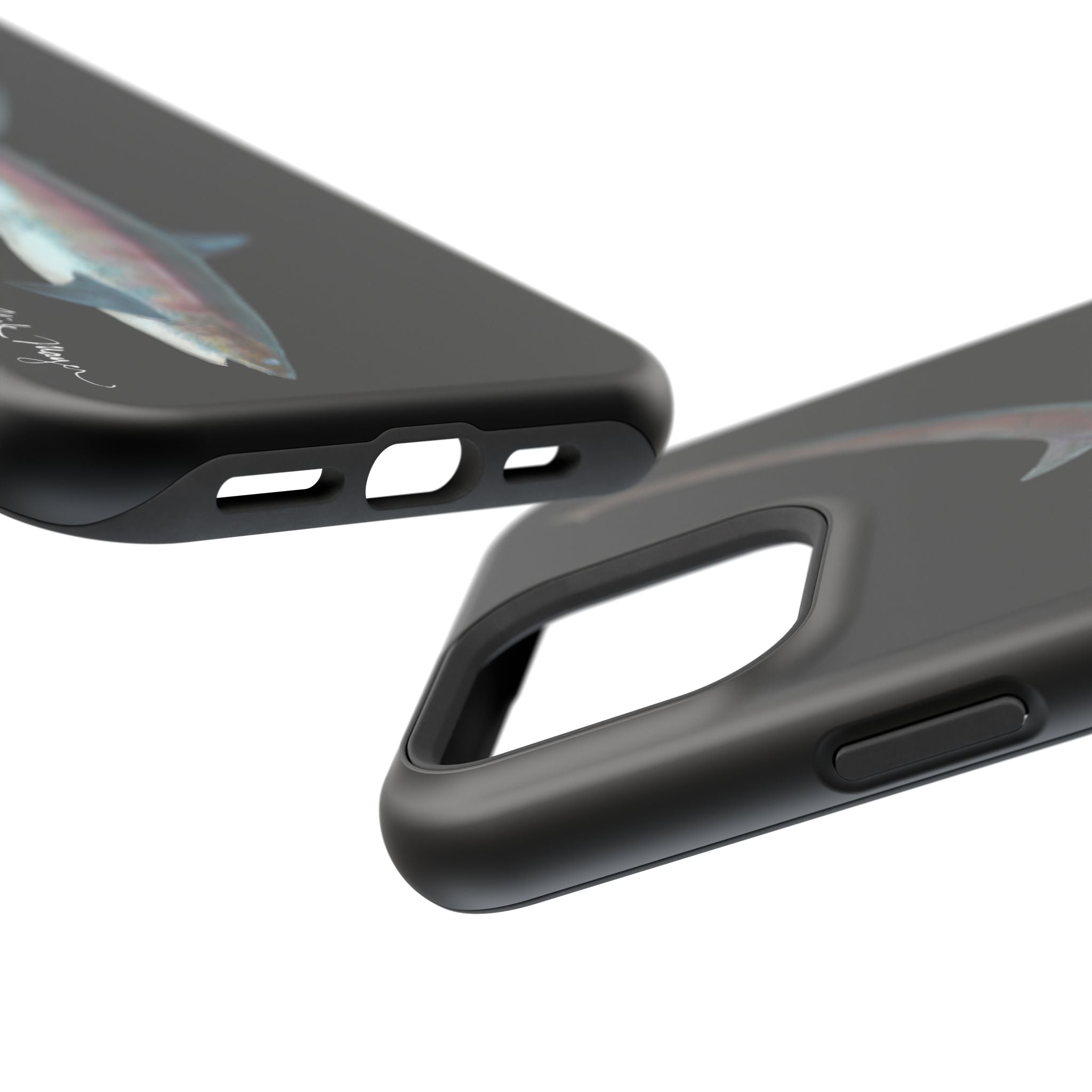 Thresher Shark MagSafe Black iPhone Case