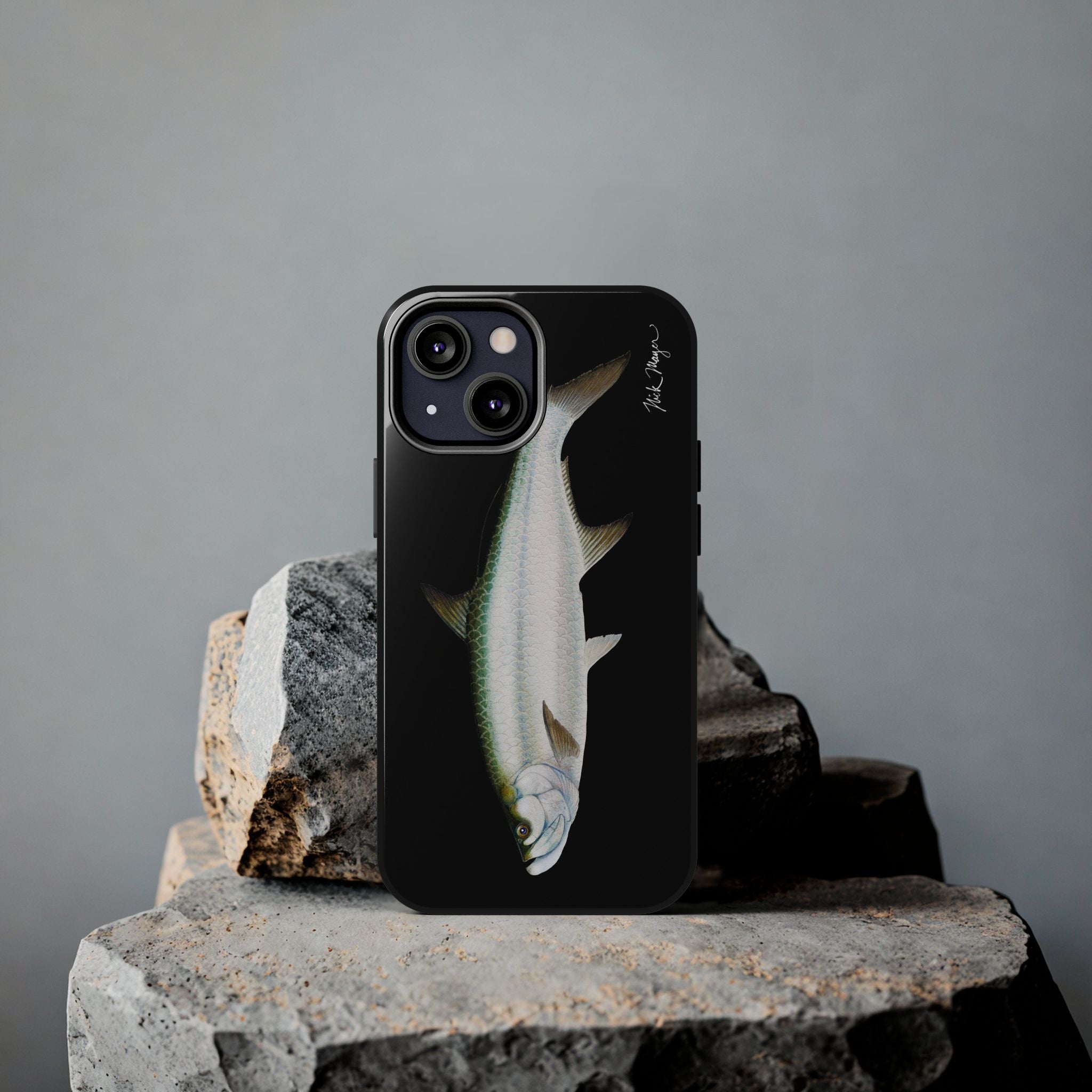 Tarpon Black Phone Case (iPhone)