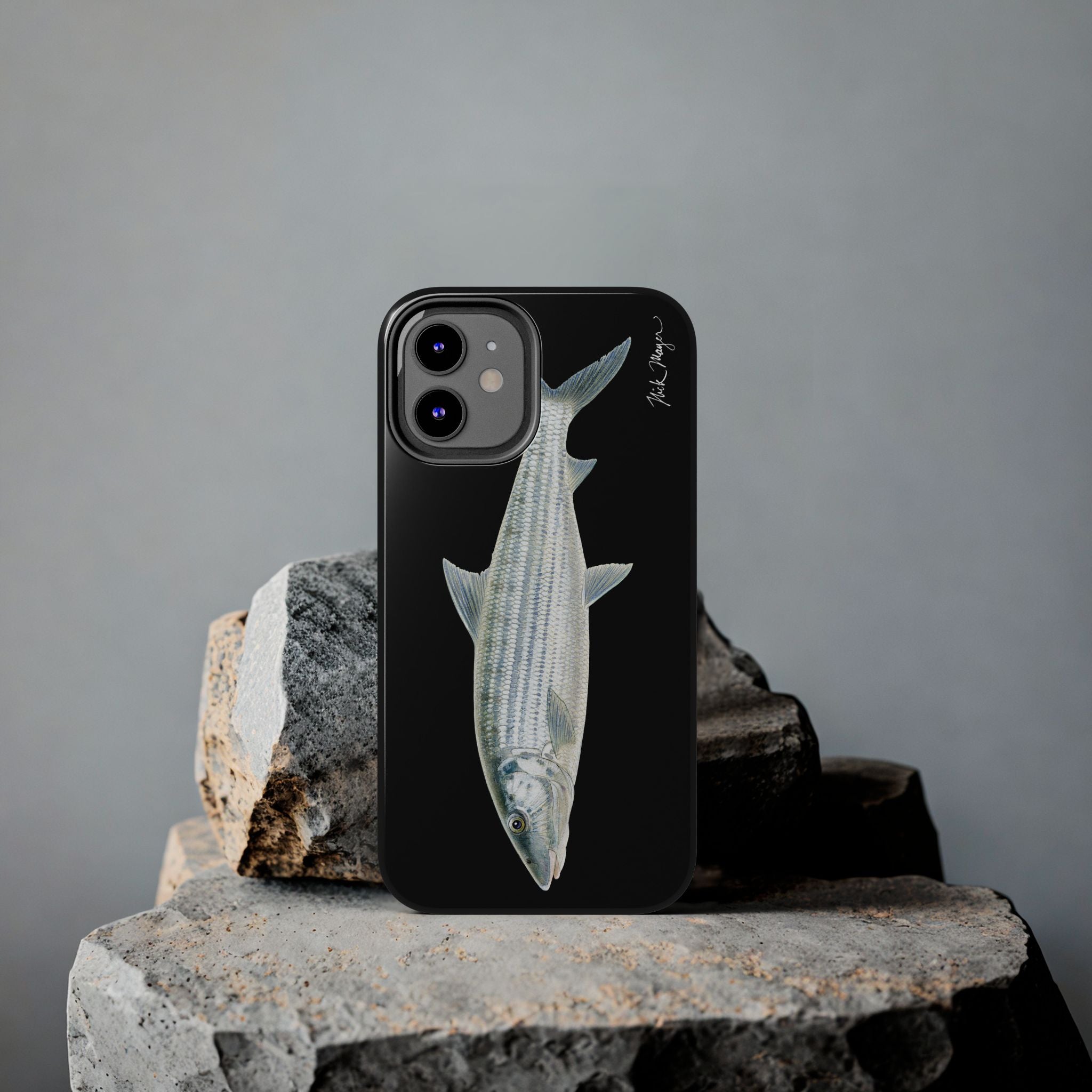 Bonefish Black Phone Case (iPhone)