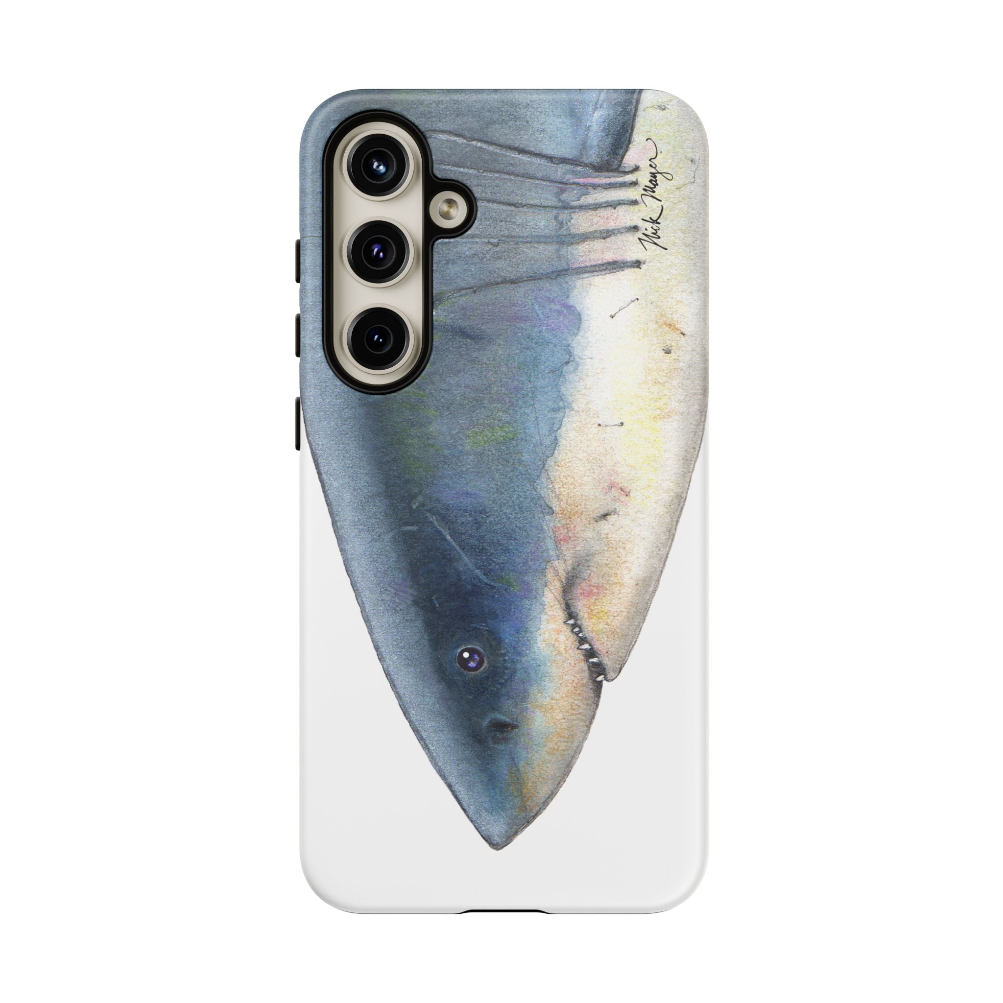 Great White Shark Face Phone Case (Samsung) Printify