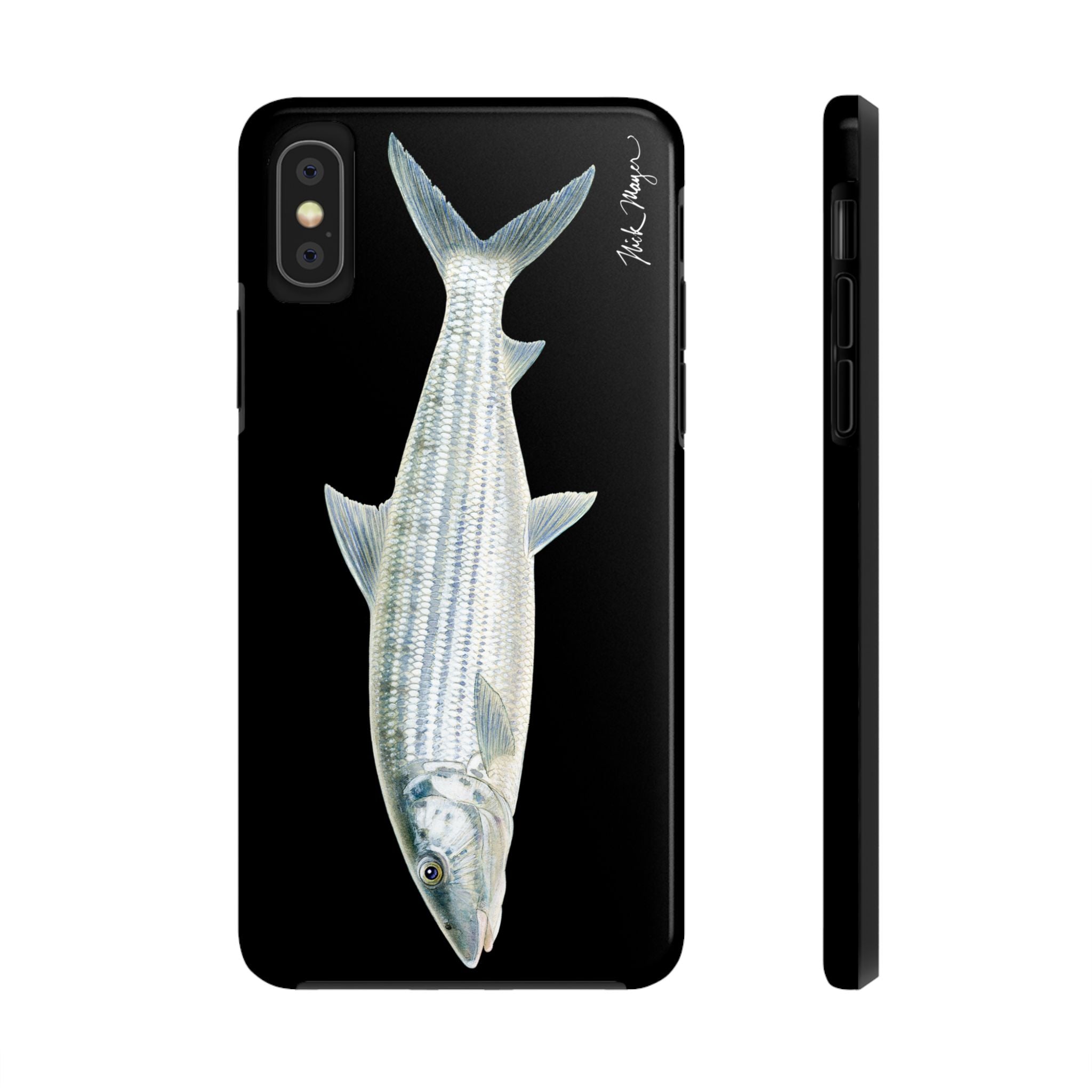 Bonefish Black Phone Case (iPhone)