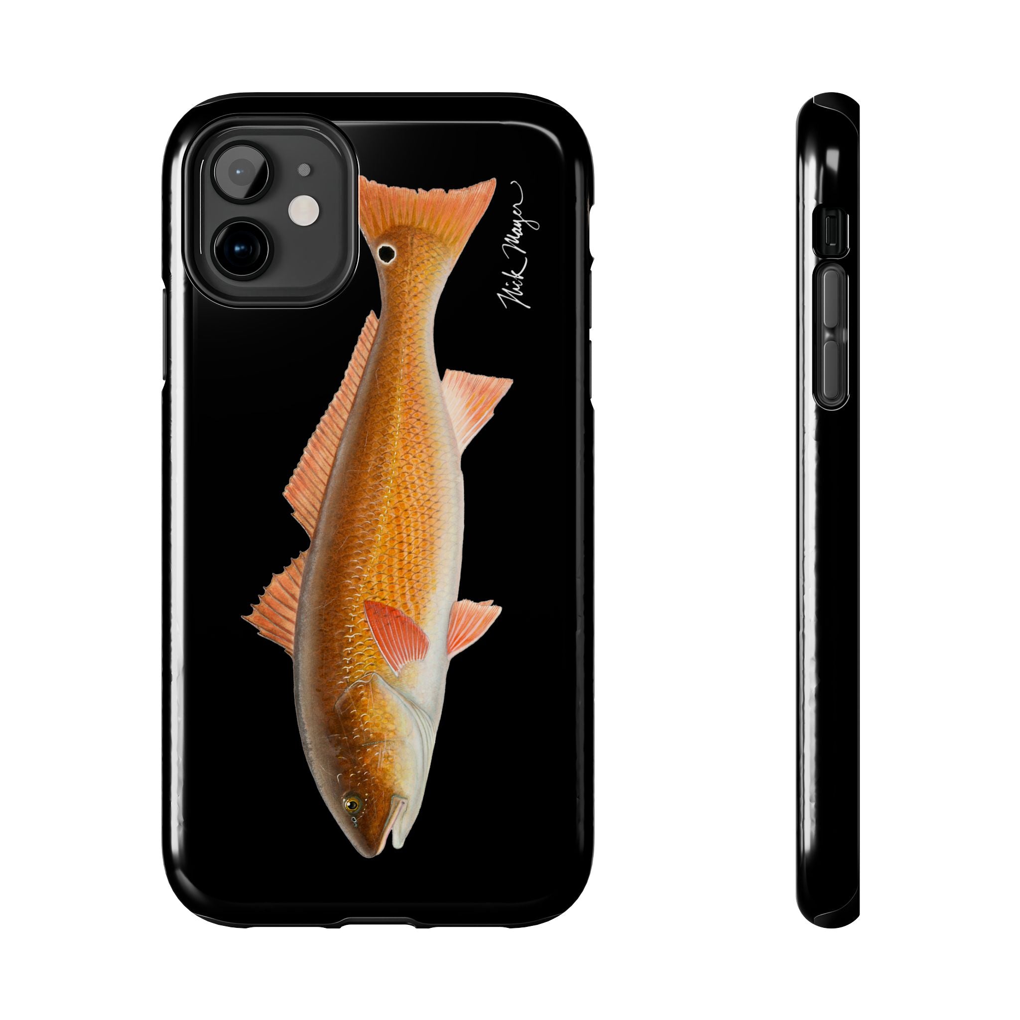 Redfish Black Phone Case (iPhone)