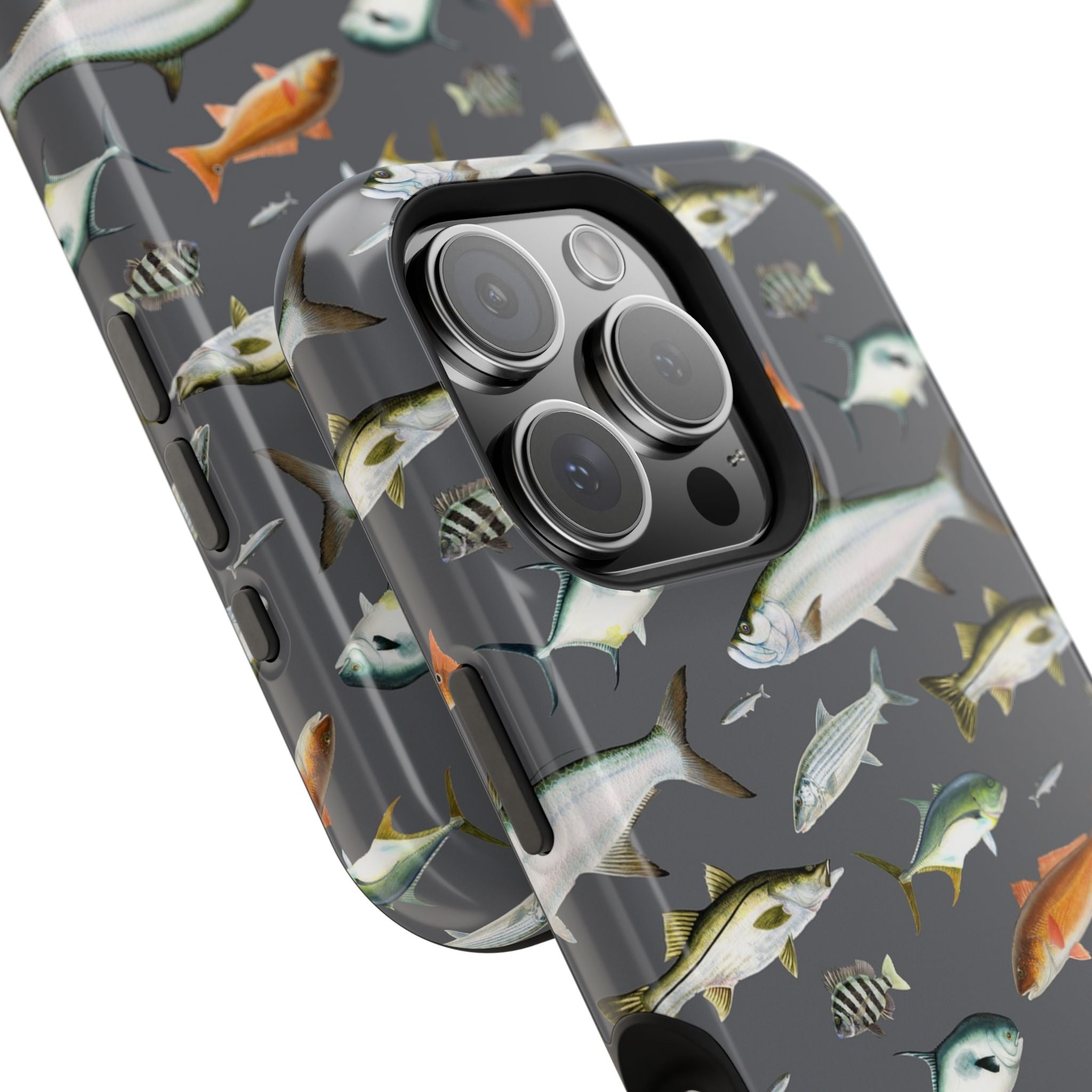 NEW Southern Fish Grey MagSafe iPhone Case