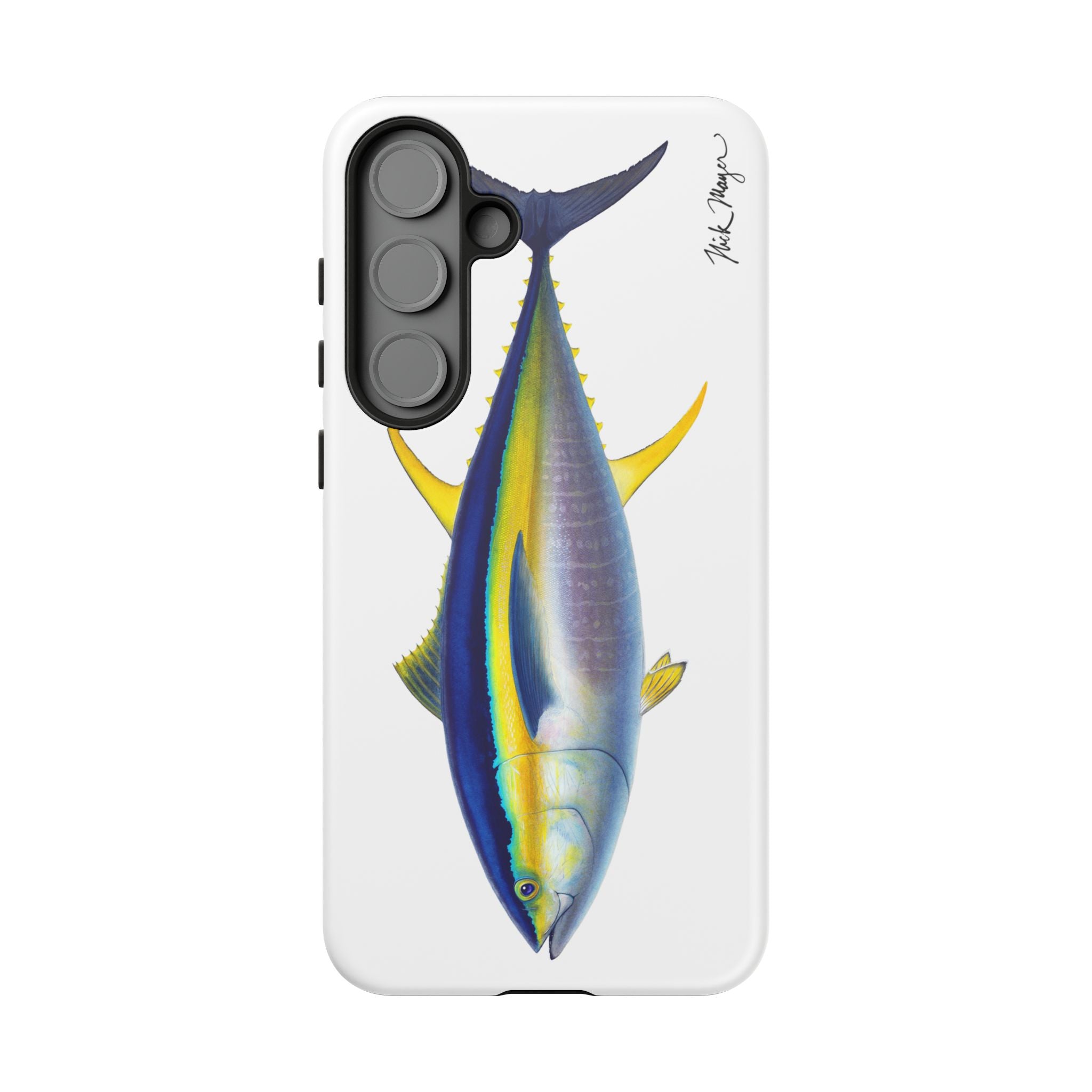 Yellowfin Tuna White Phone Case (Samsung)