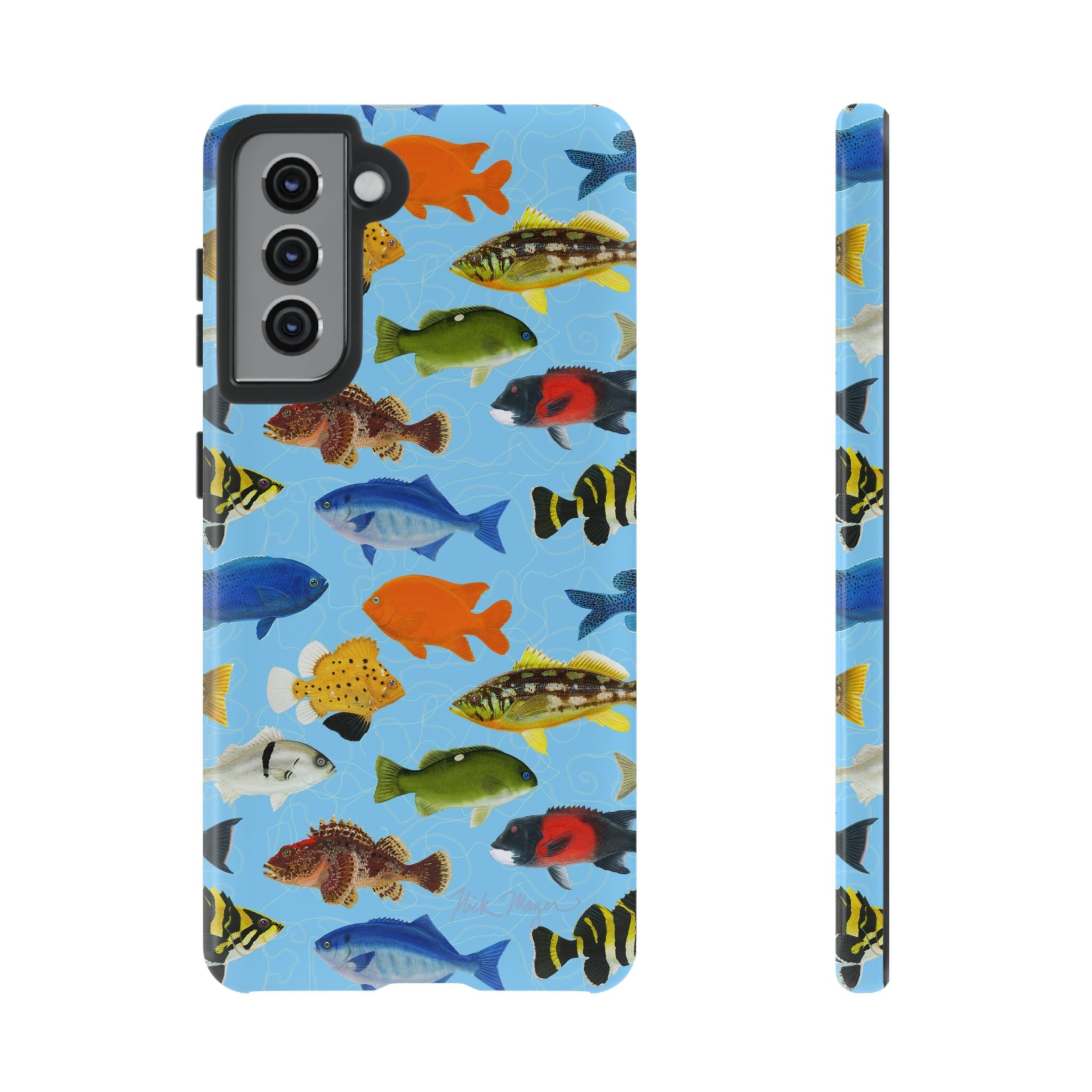 NEW California Fish Blue Phone Case (Samsung)