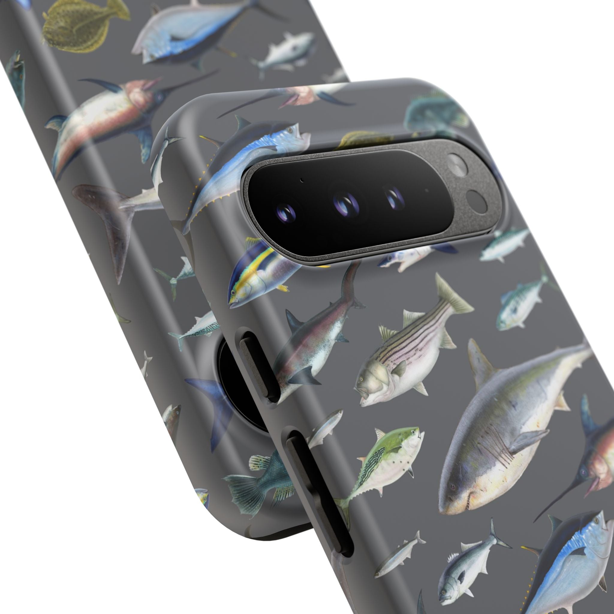 New England Offshore Fish Grey Phone Case, NEW!  (Samsung)