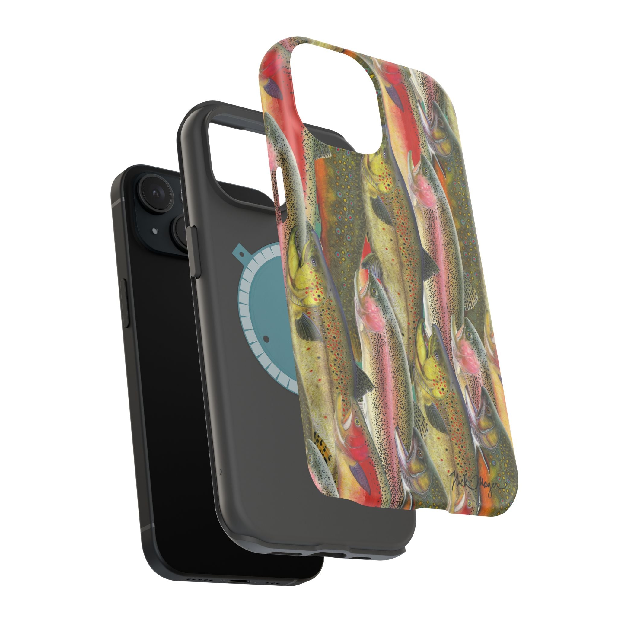 Trout Angler MagSafe iPhone Case