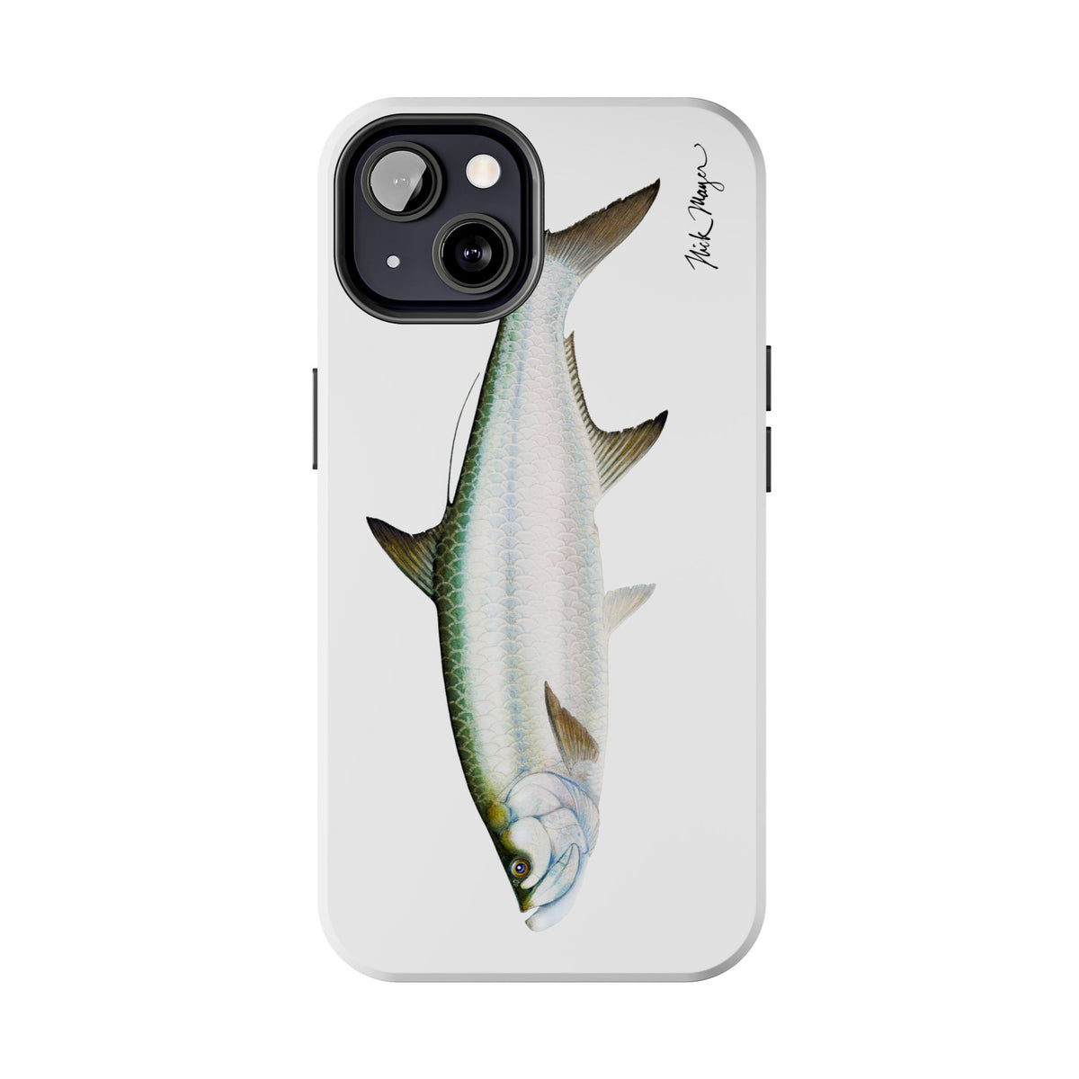 Tarpon White Phone Case (iPhone) Printify