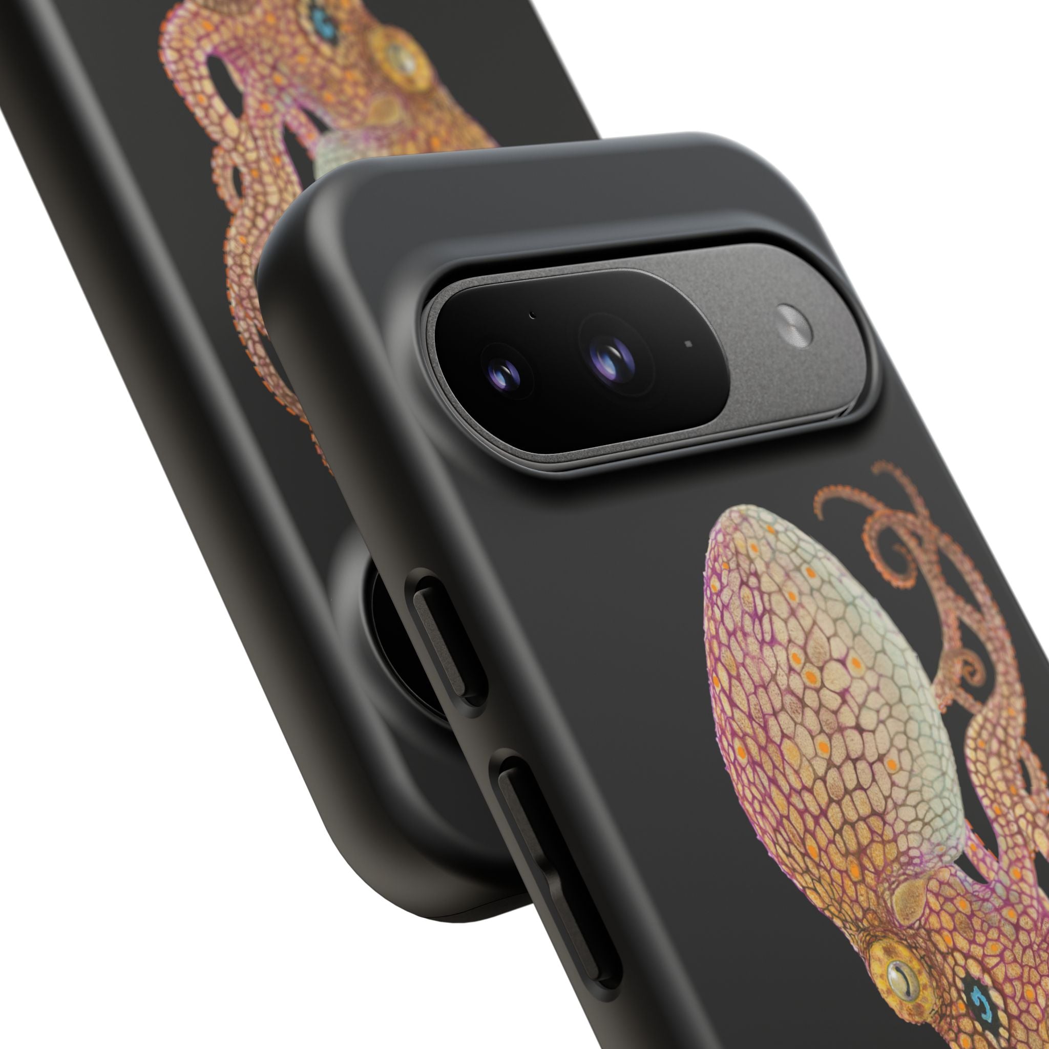 Two Spot Octopus Black Phone Case (Samsung)