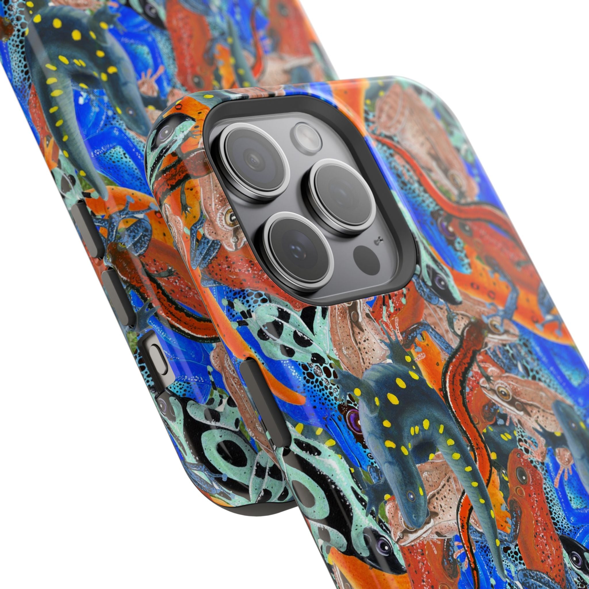 Frogs and Salamanders MagSafe iPhone Case