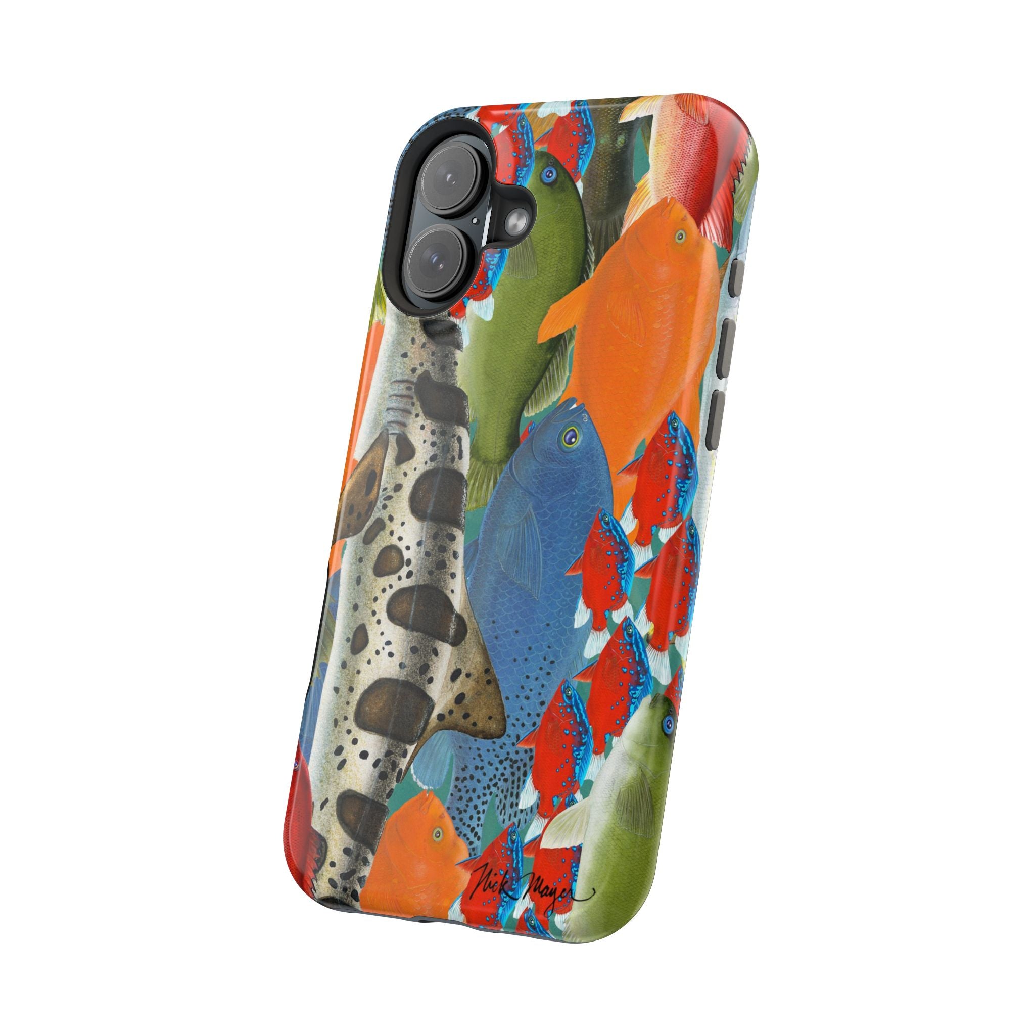 California Dive Fish MagSafe iPhone Case