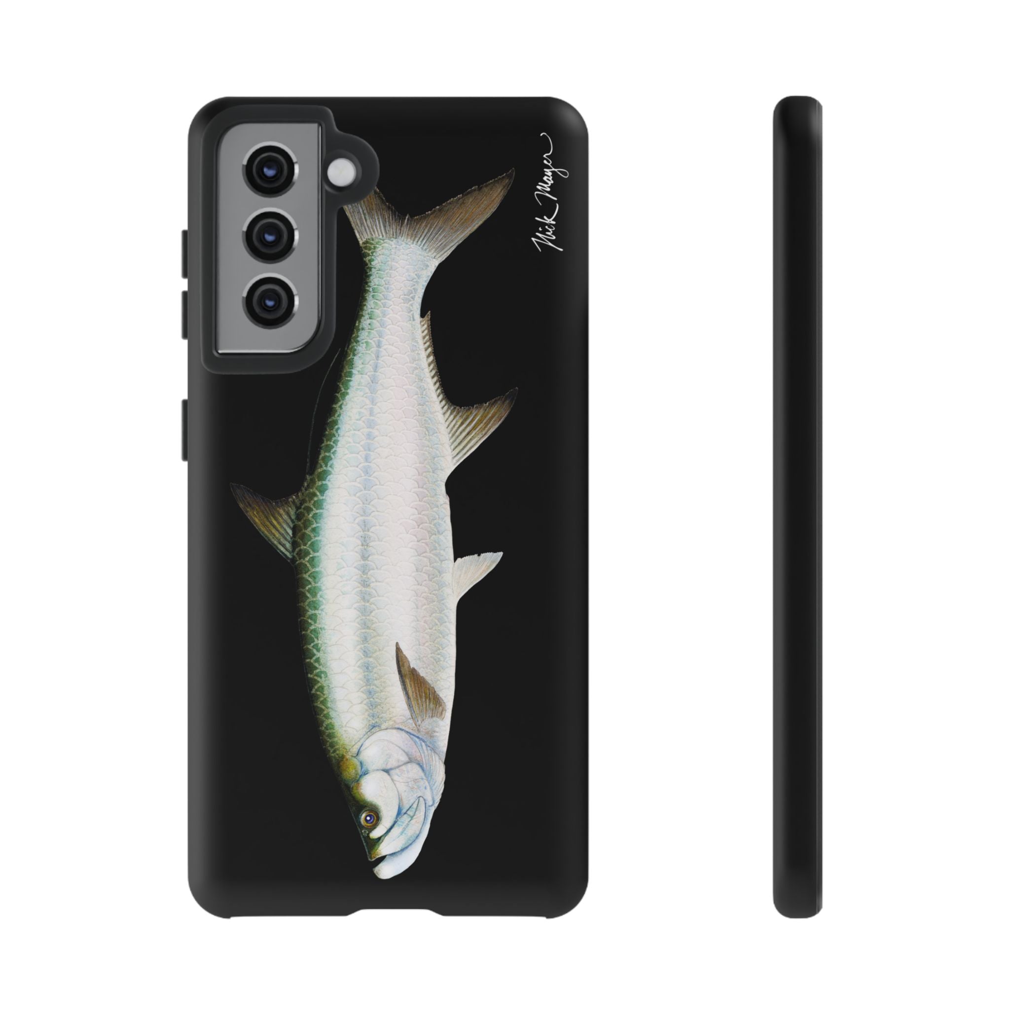 Tarpon Black Phone Case (Samsung) Printify