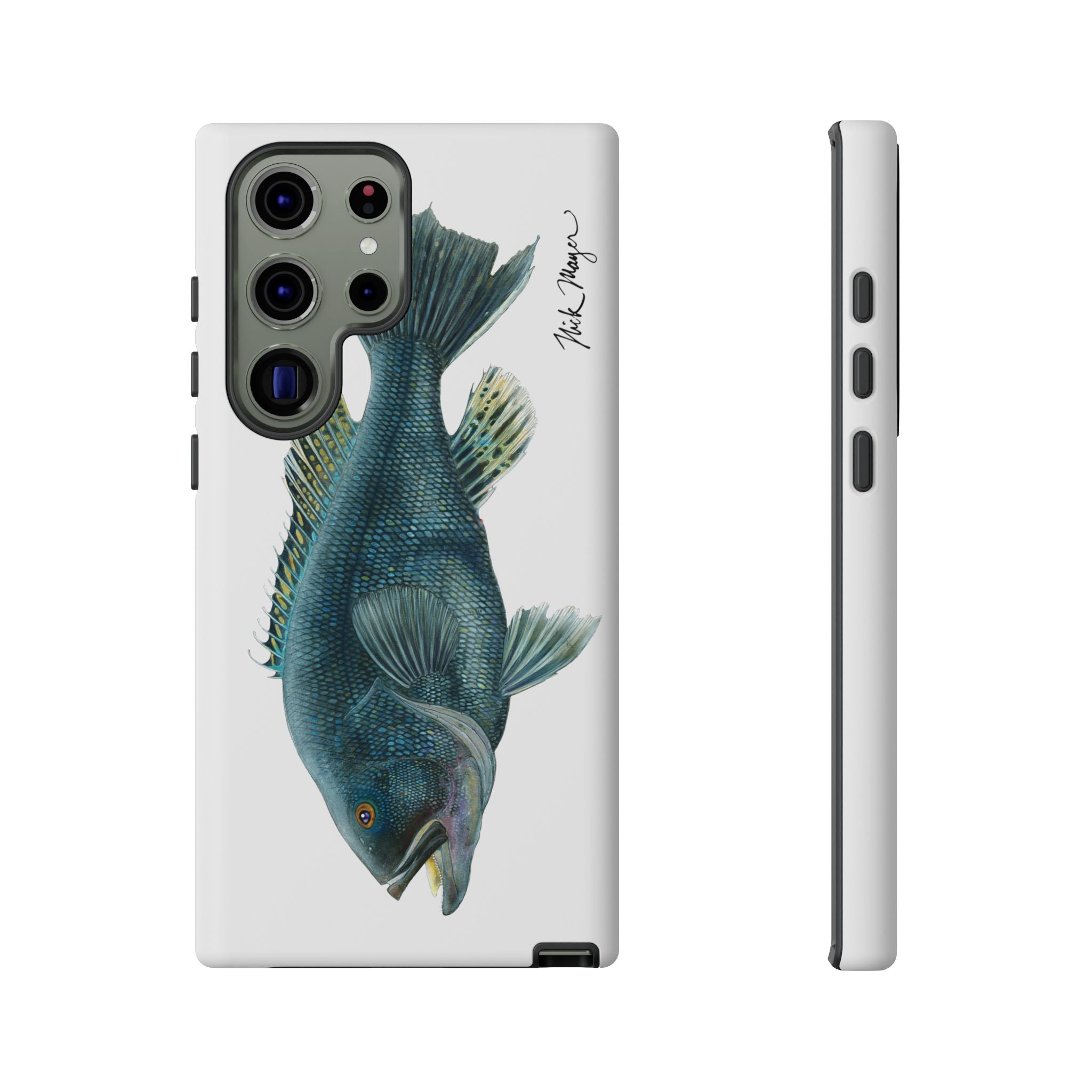 Black Sea Bass Phone Case (Samsung) Printify