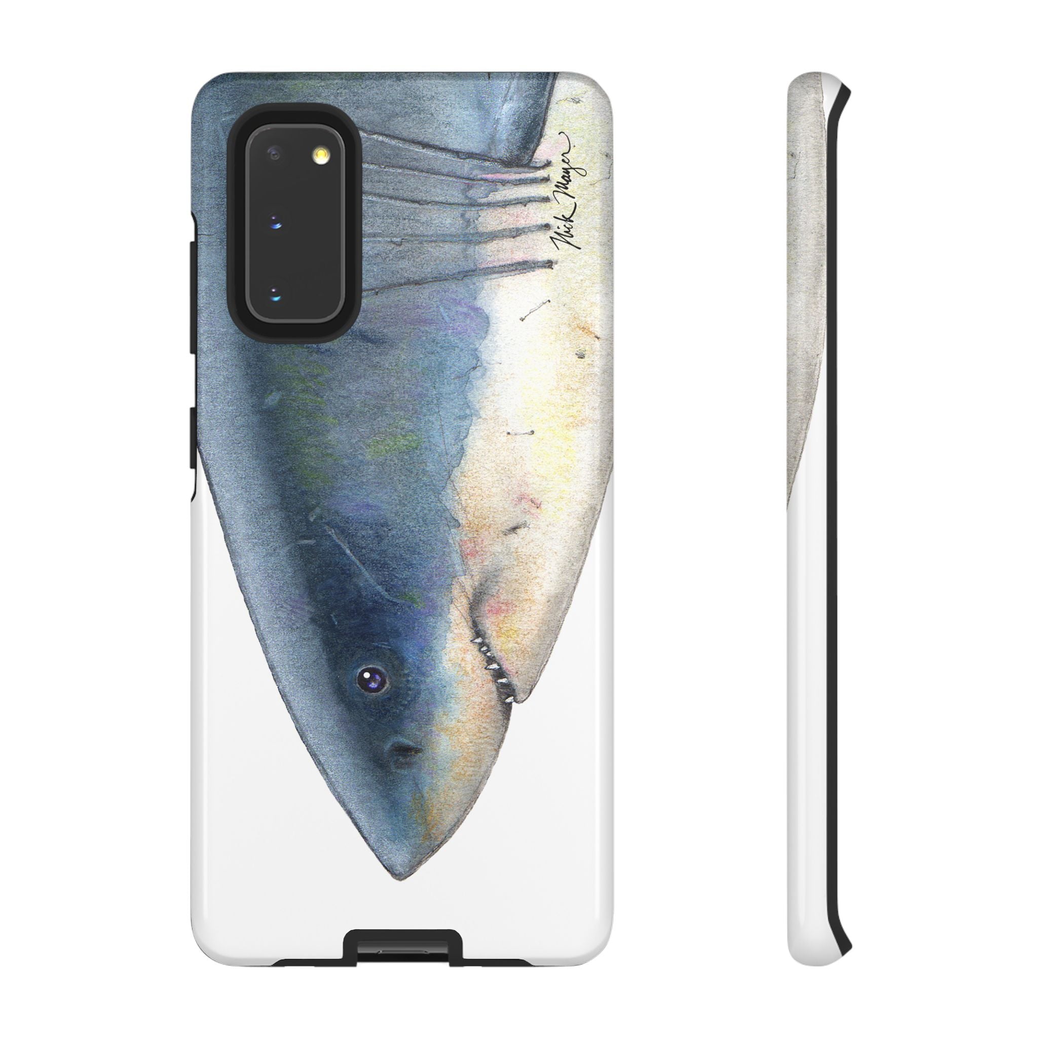 Great White Shark Face Phone Case (Samsung) Printify