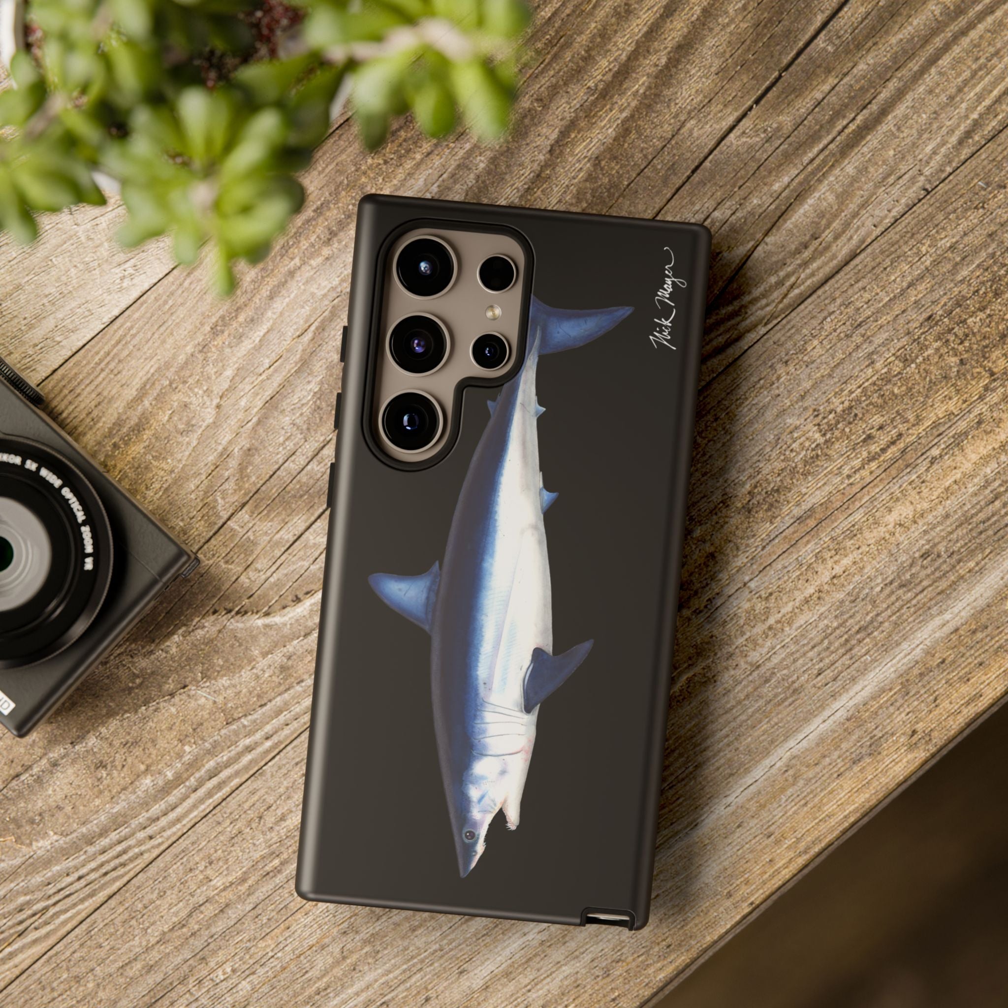 Mako Shark Black Phone Case (Samsung)