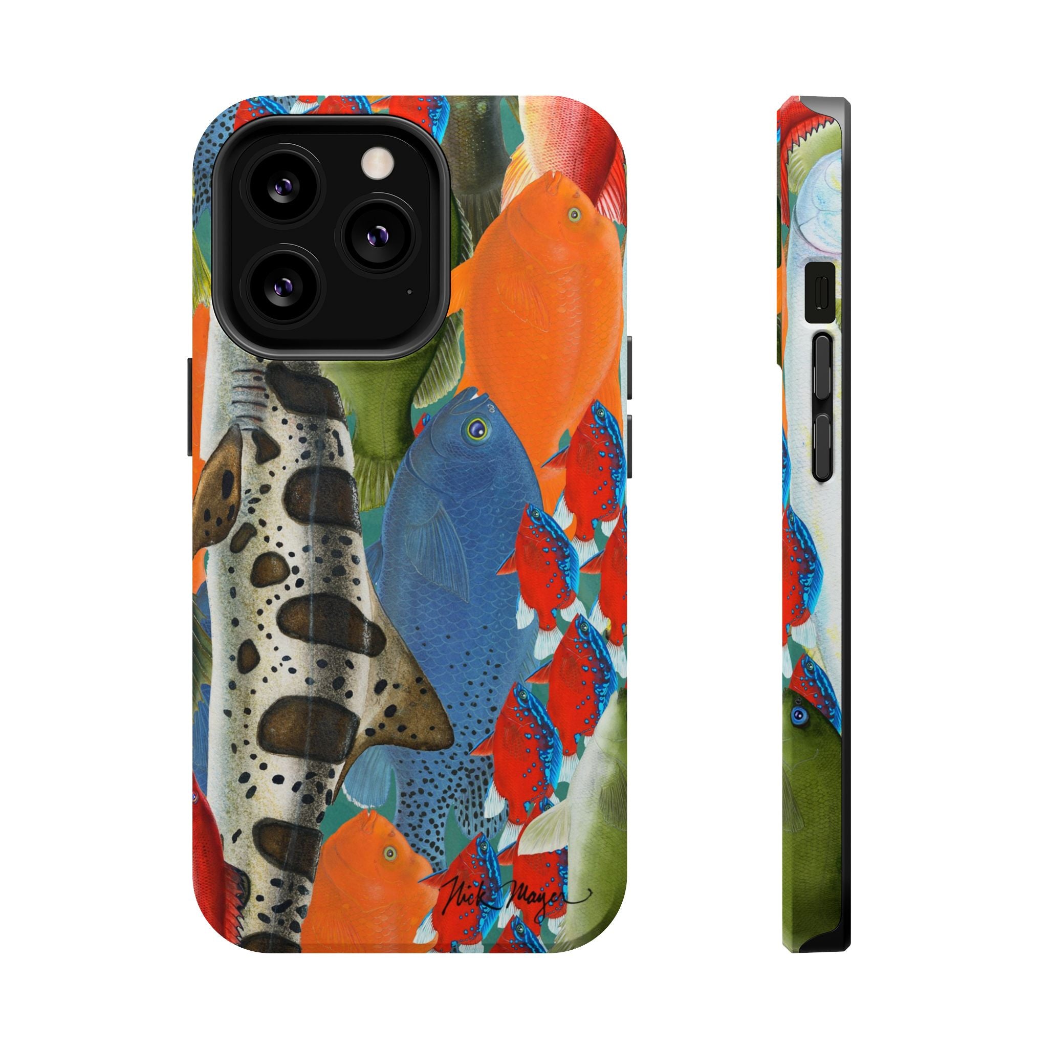 California Dive Fish MagSafe iPhone Case