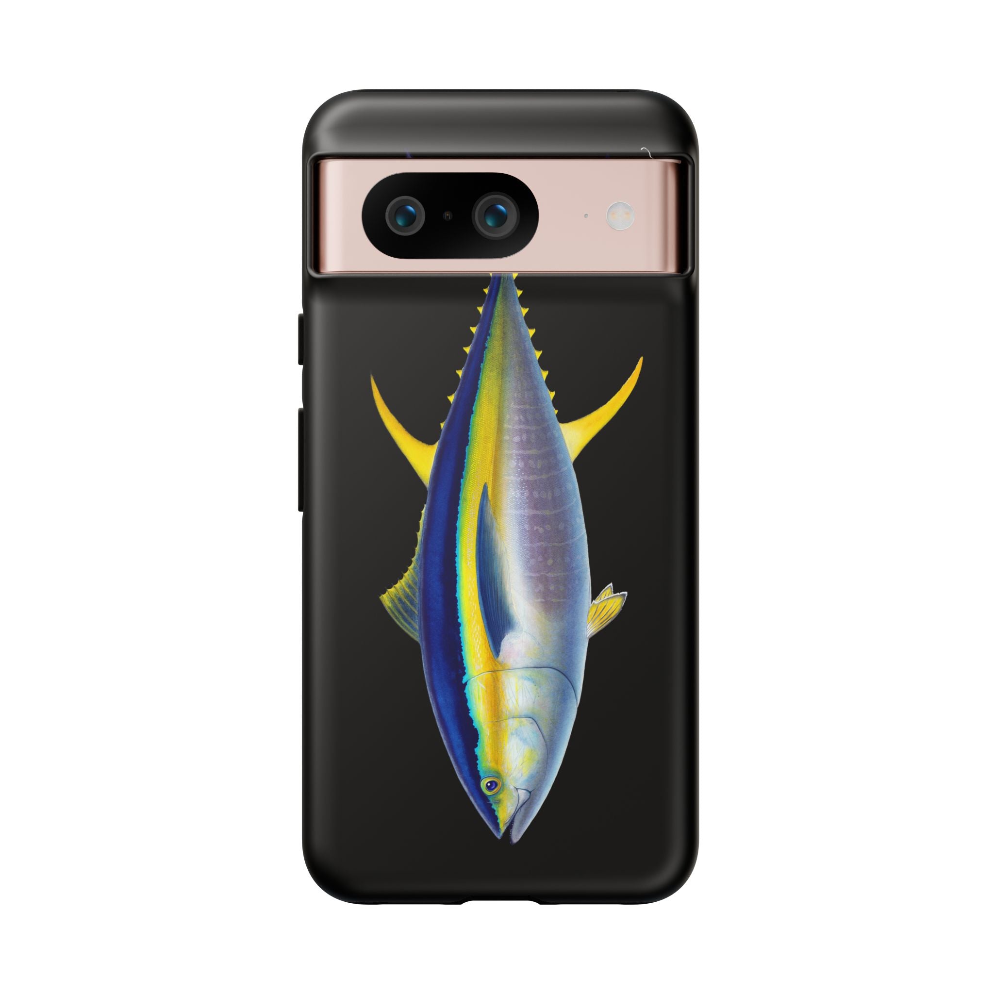 Yellowfin Tuna Black Phone Case (Samsung) Printify