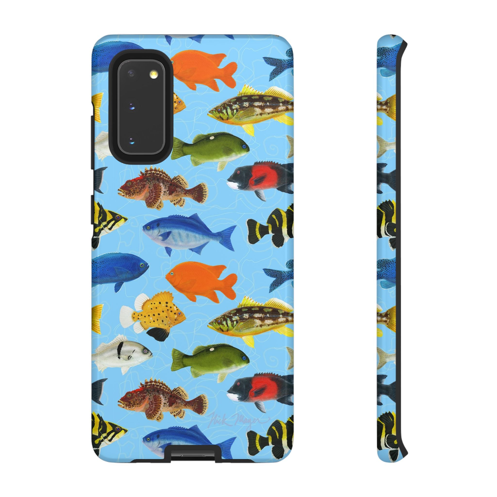 NEW California Fish Blue Phone Case (Samsung)
