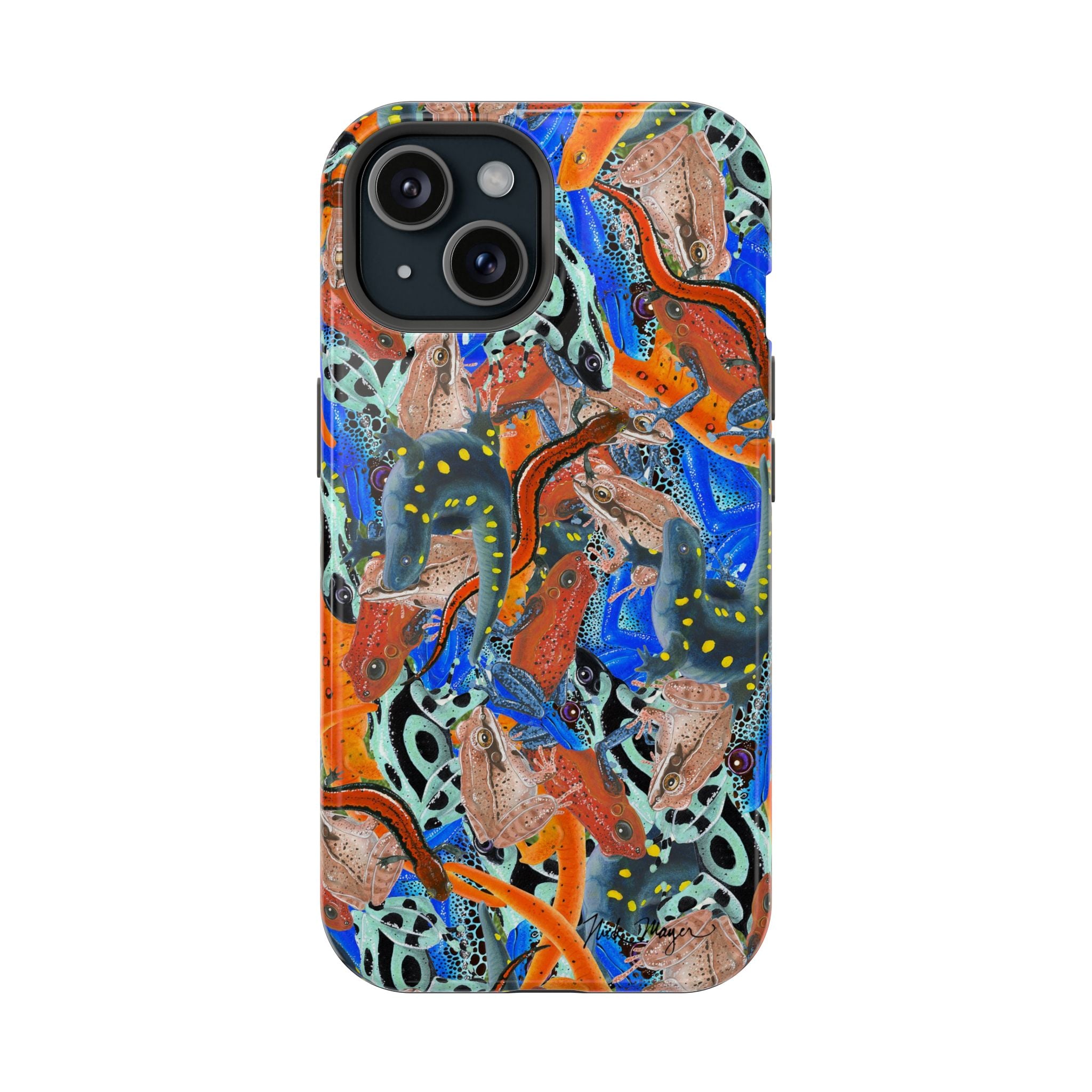 Frogs and Salamanders MagSafe iPhone Case