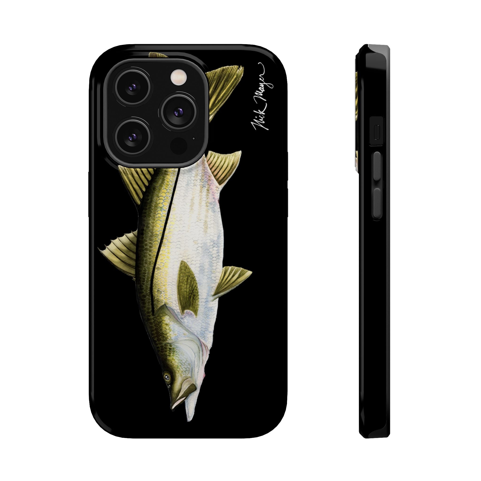Snook MagSafe Black iPhone Case