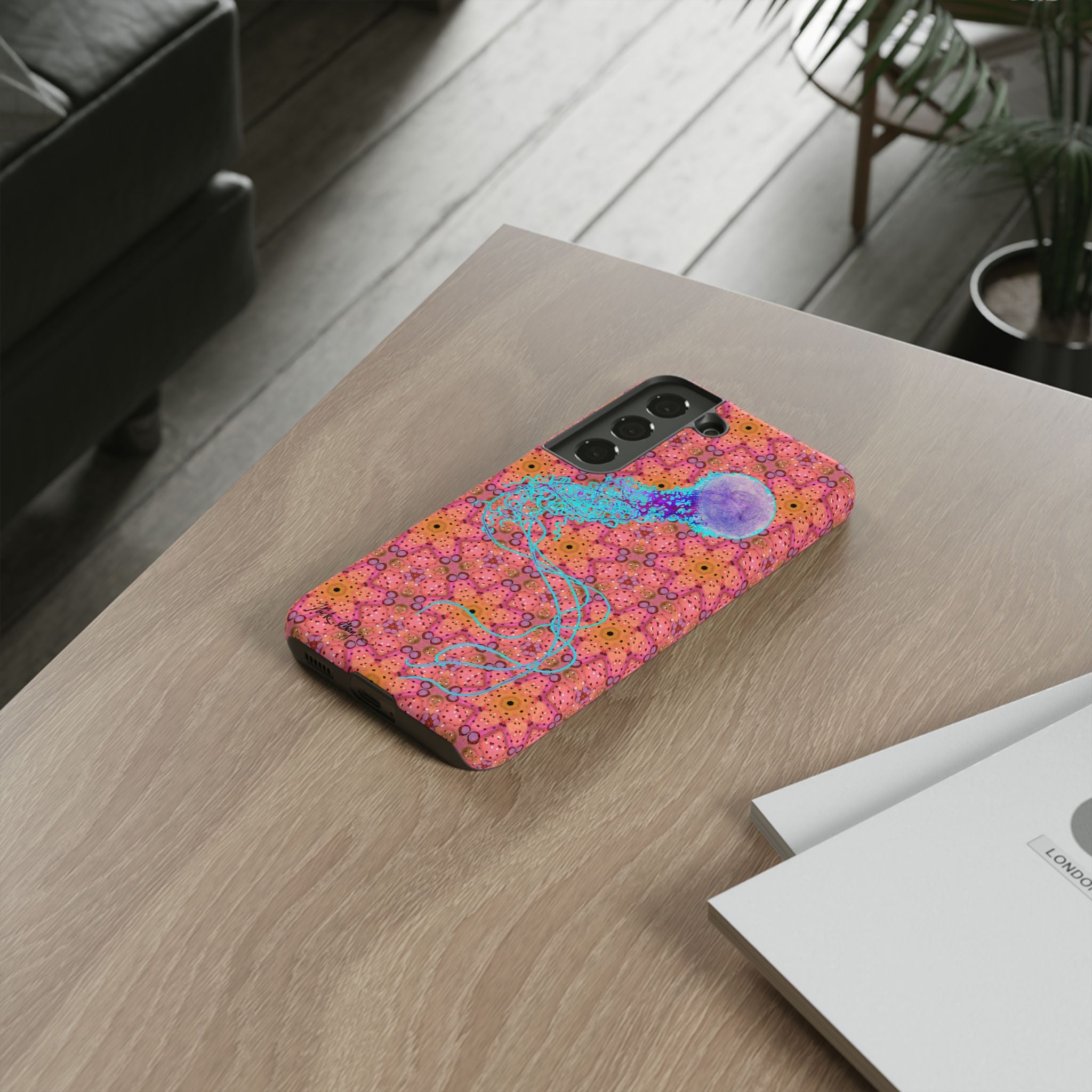Psychedelic Jellyfish Phone Case (Samsung)