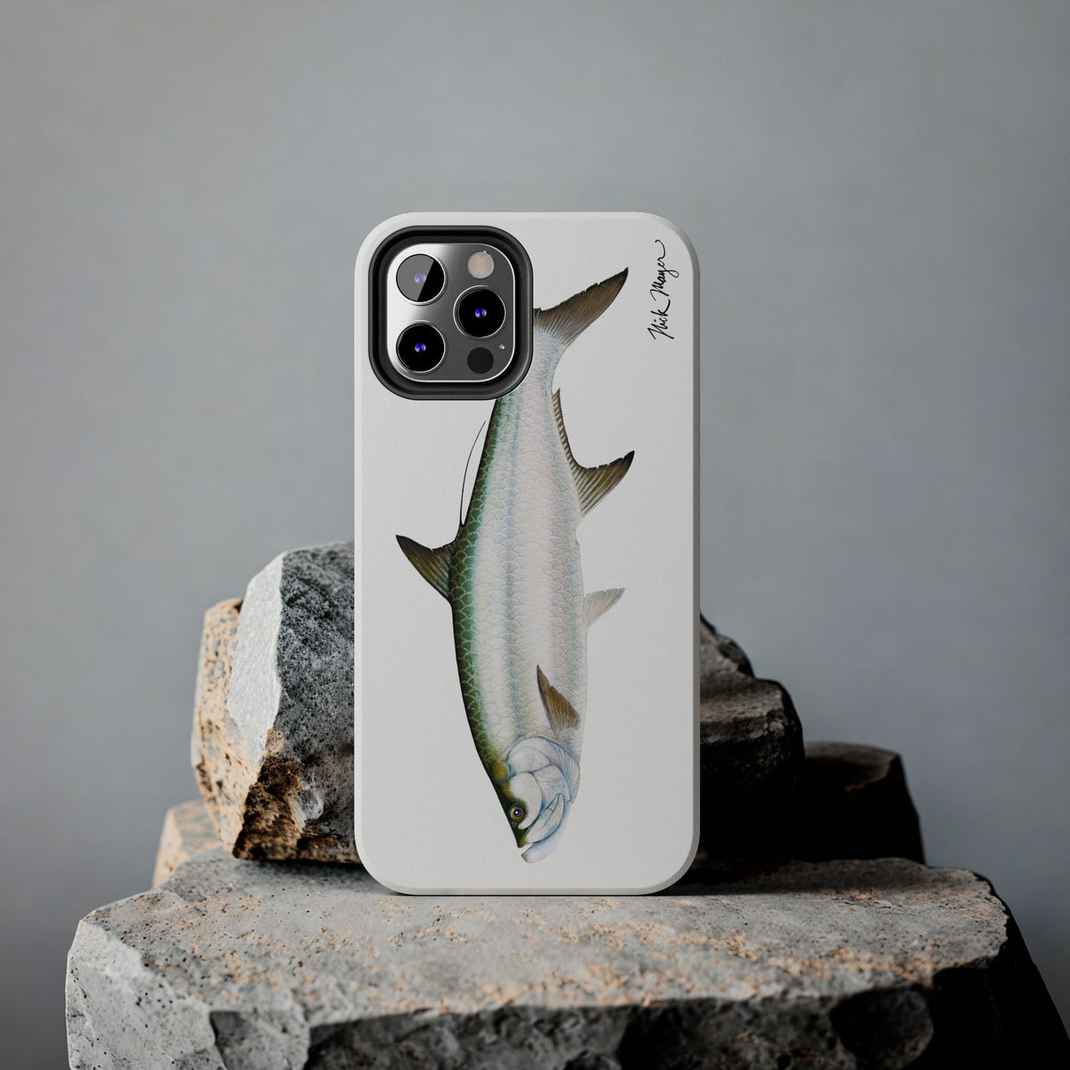 Tarpon White Phone Case (iPhone) Printify