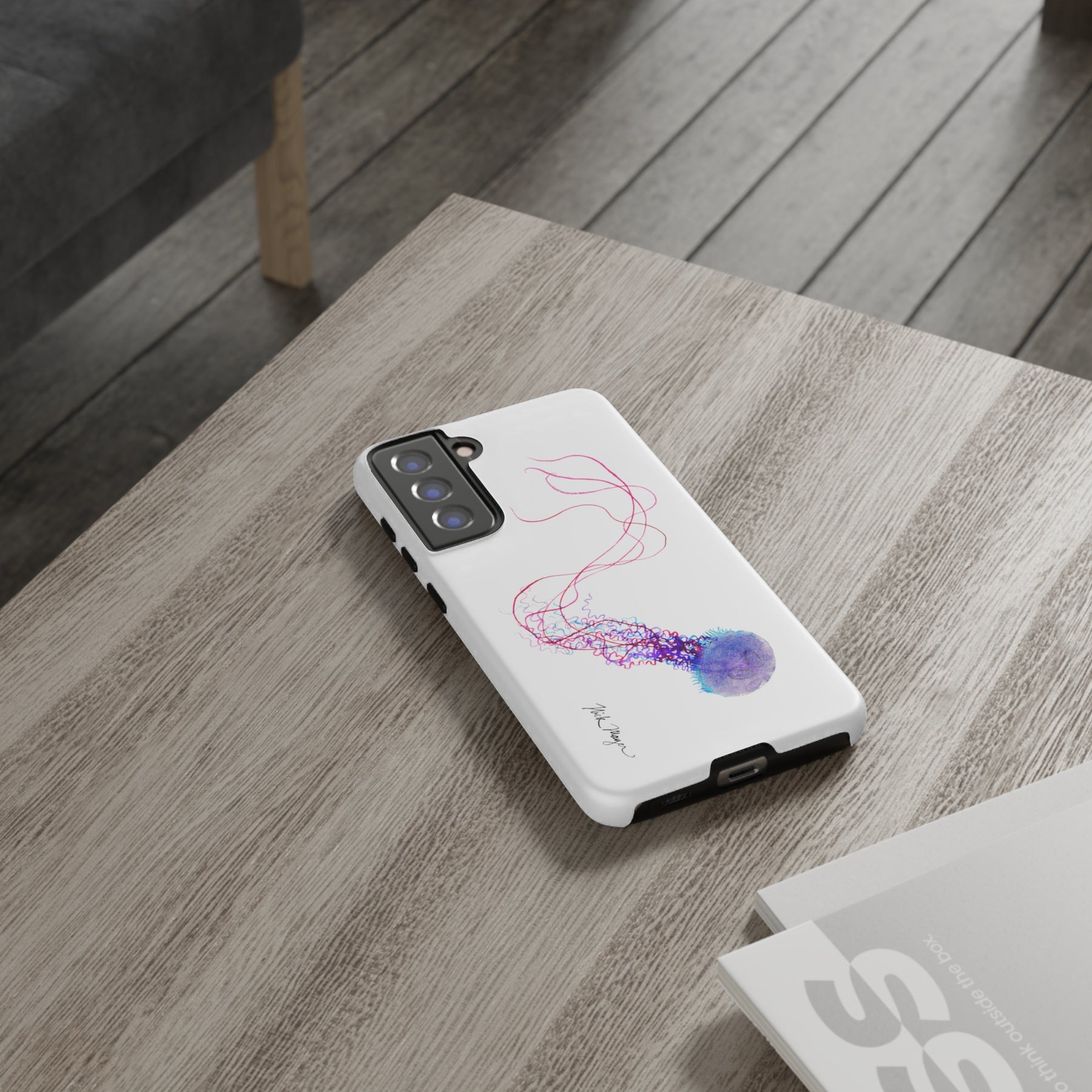 Purple Jellyfish I Phone Case (Samsung)