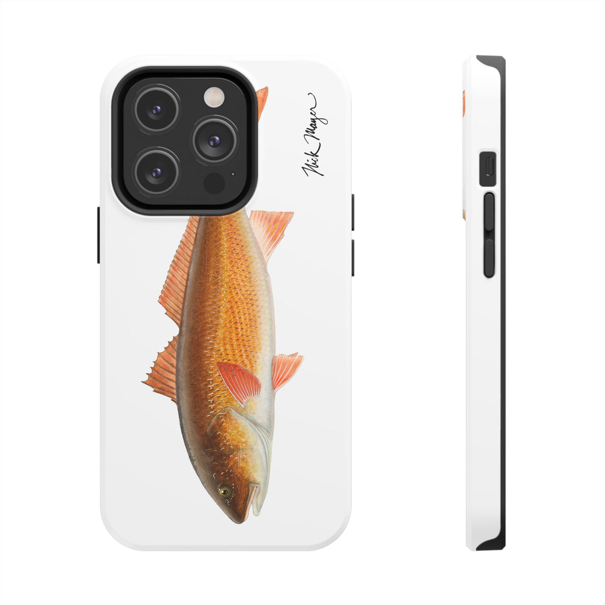 Redfish White Phone Case (iPhone) Printify