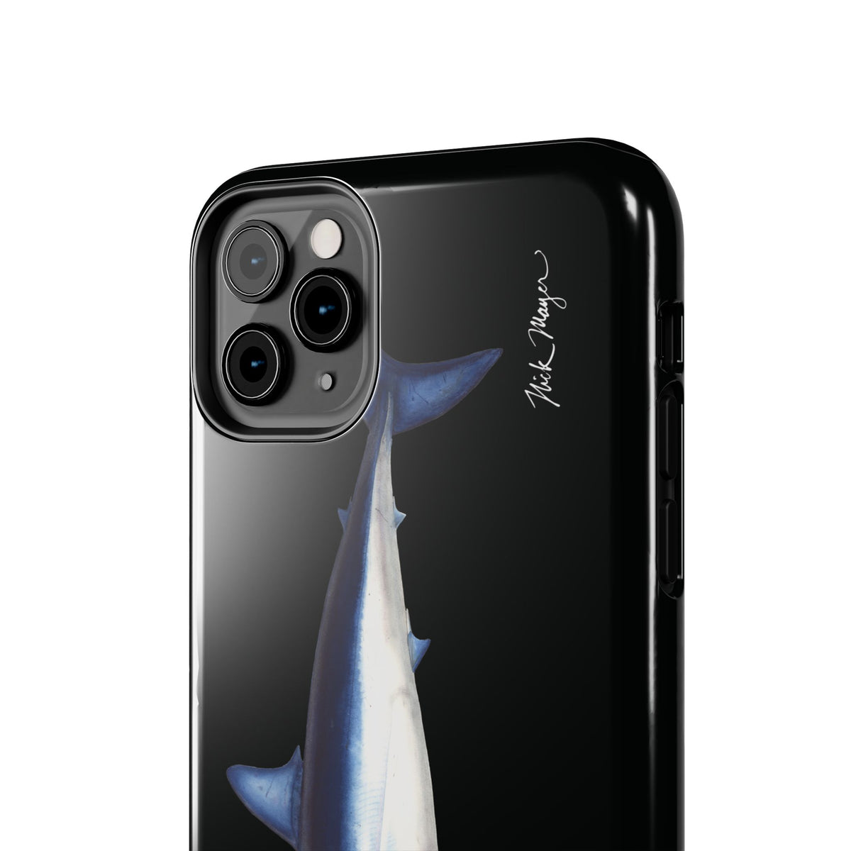Mako Shark Black iPhone Case Printify