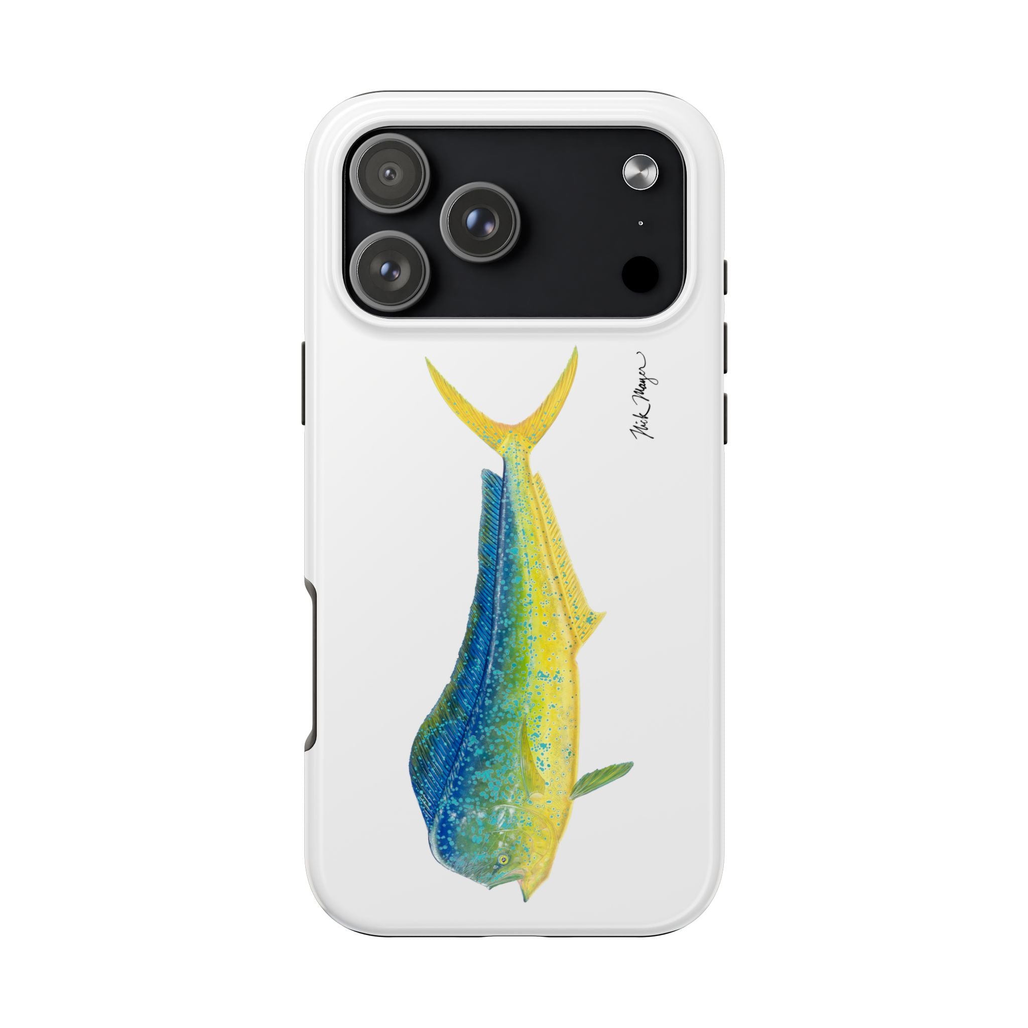Bull Mahi White Phone Case (iPhone)