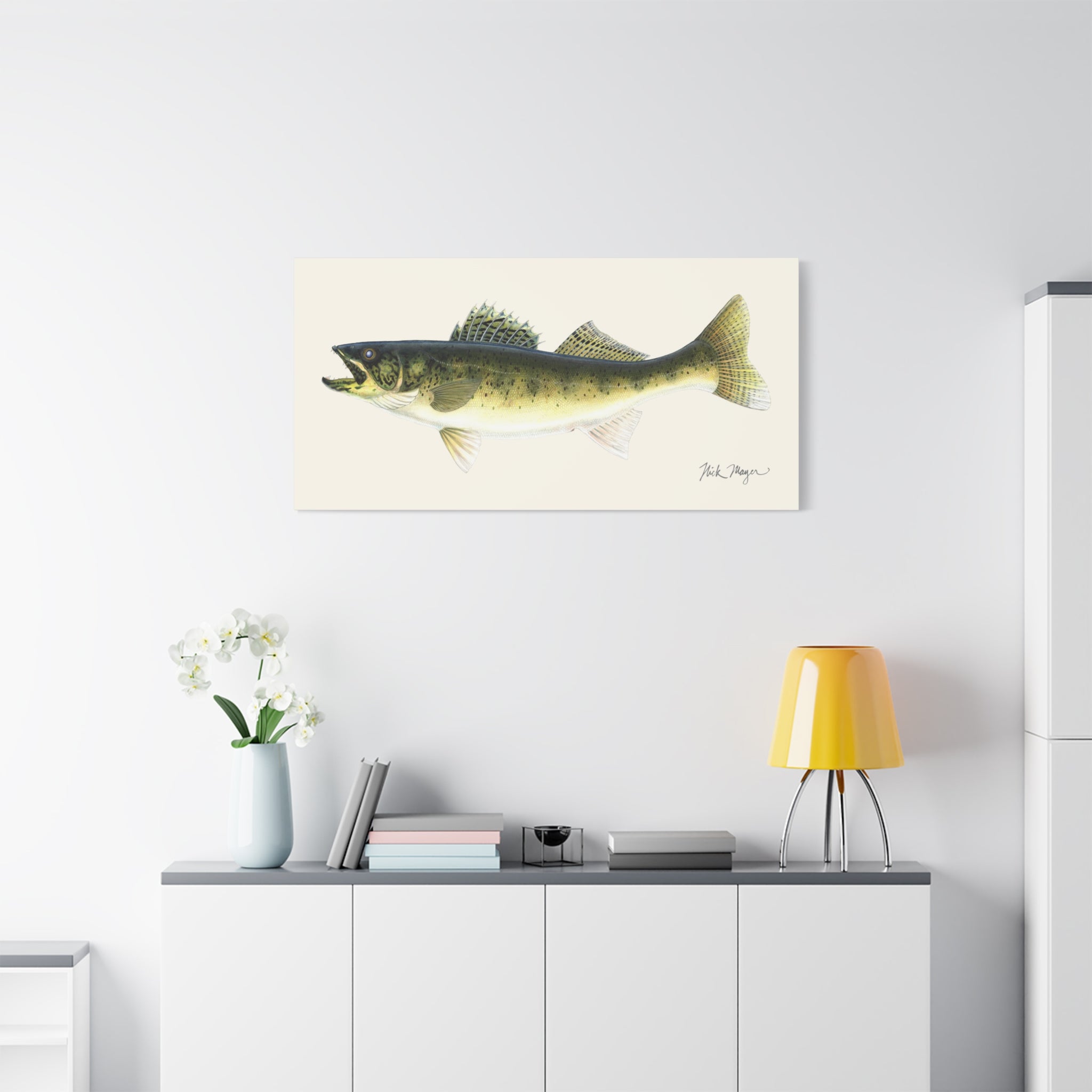 Walleye Canvas Print