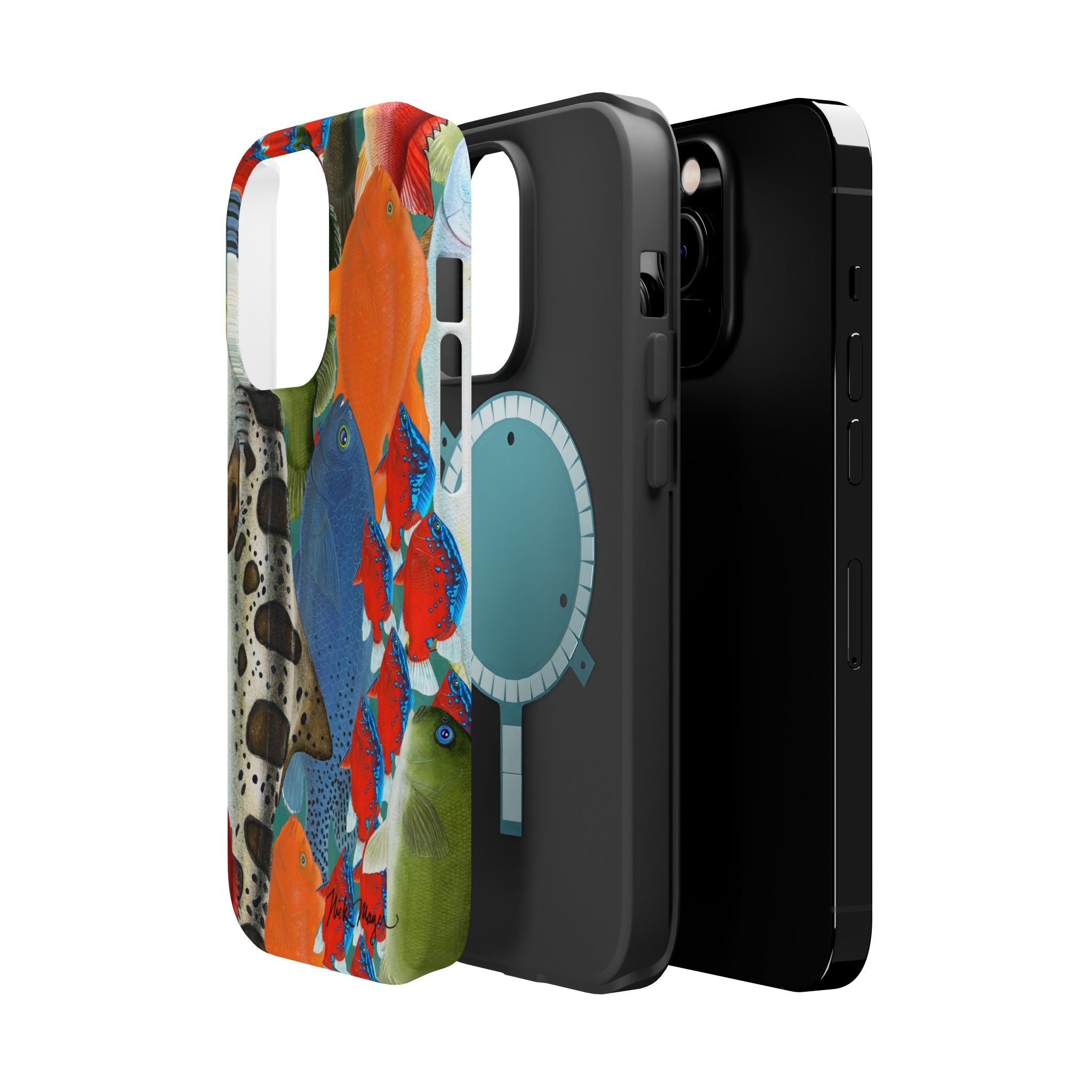 California Dive Fish MagSafe iPhone Case
