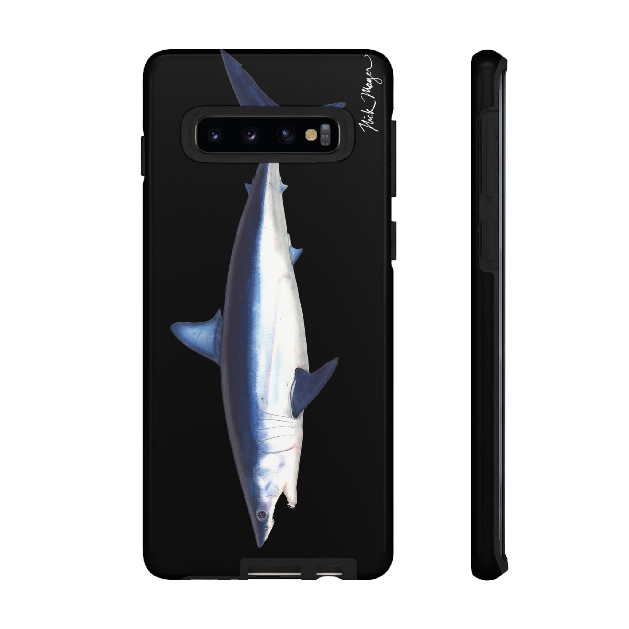 Mako Shark Black Phone Case (Samsung)
