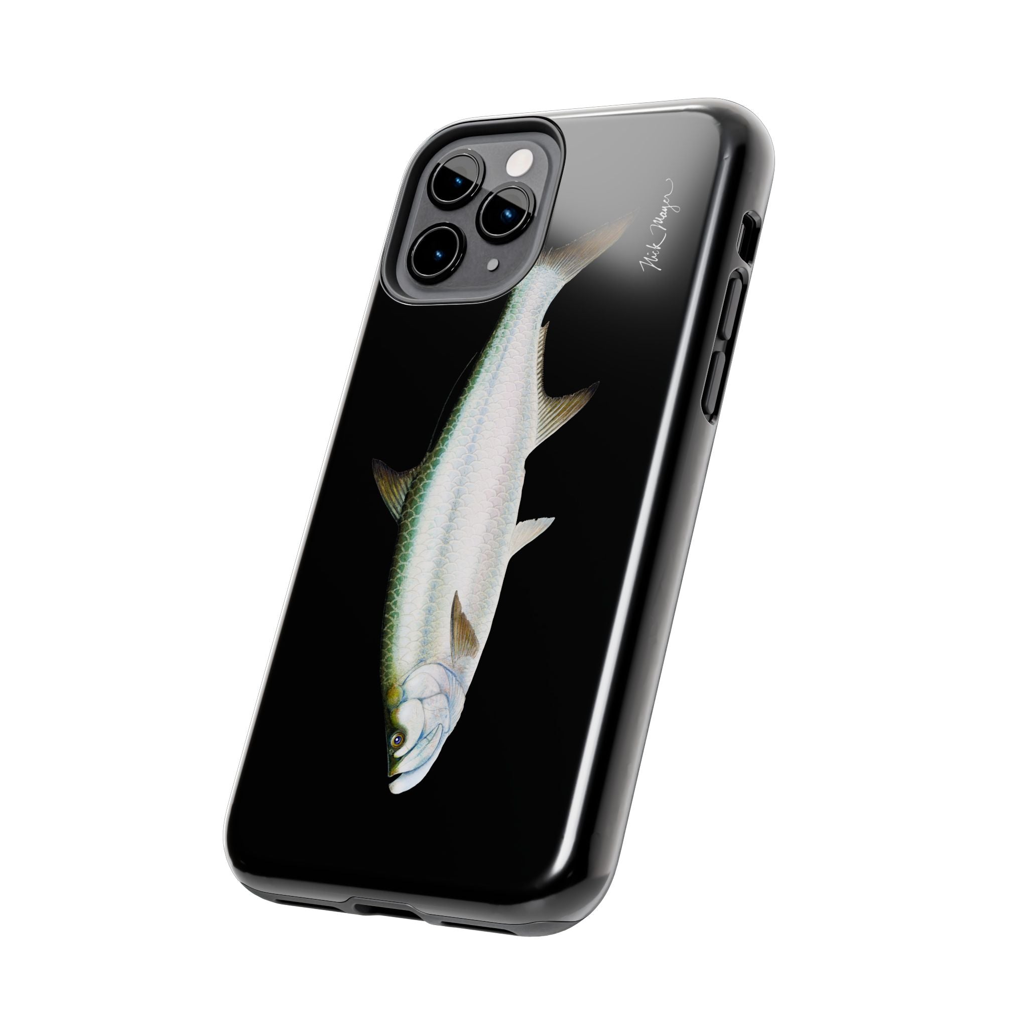 Tarpon Black Phone Case (iPhone)