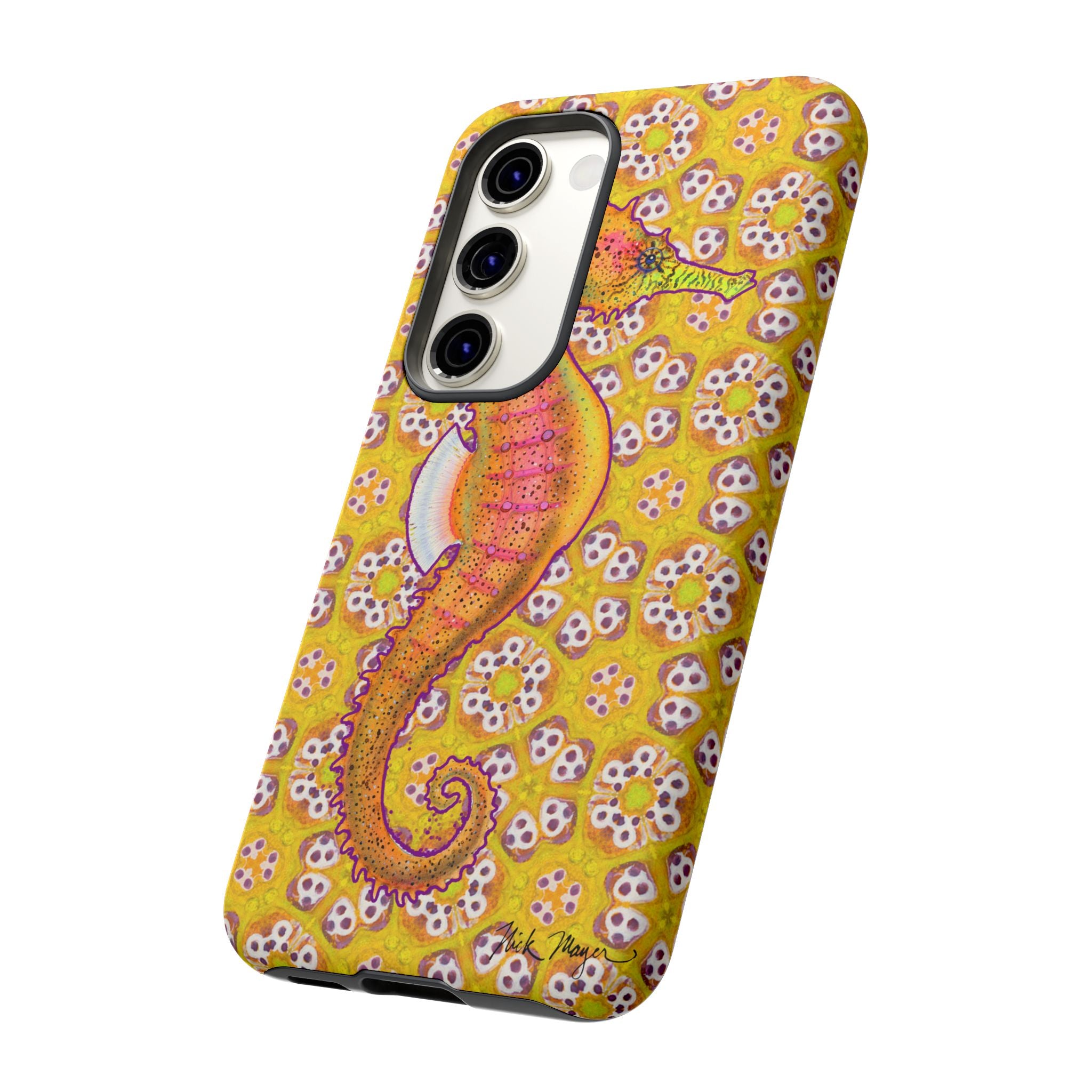Psychedelic Seahorse Phone Case (Samsung) Printify